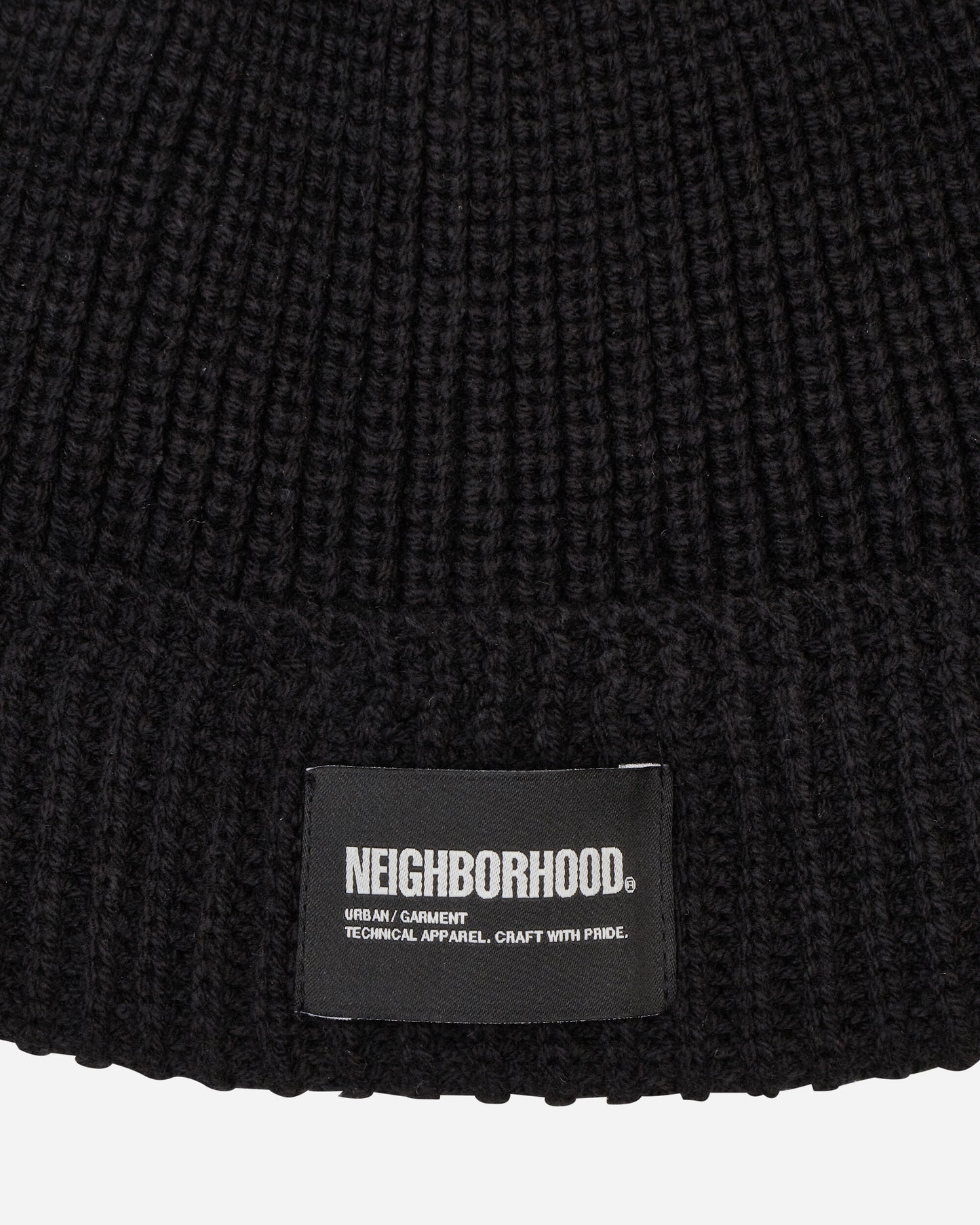 Neighborhood Jp Beanie Black Hats Beanies 241FUNH-HT01 BK