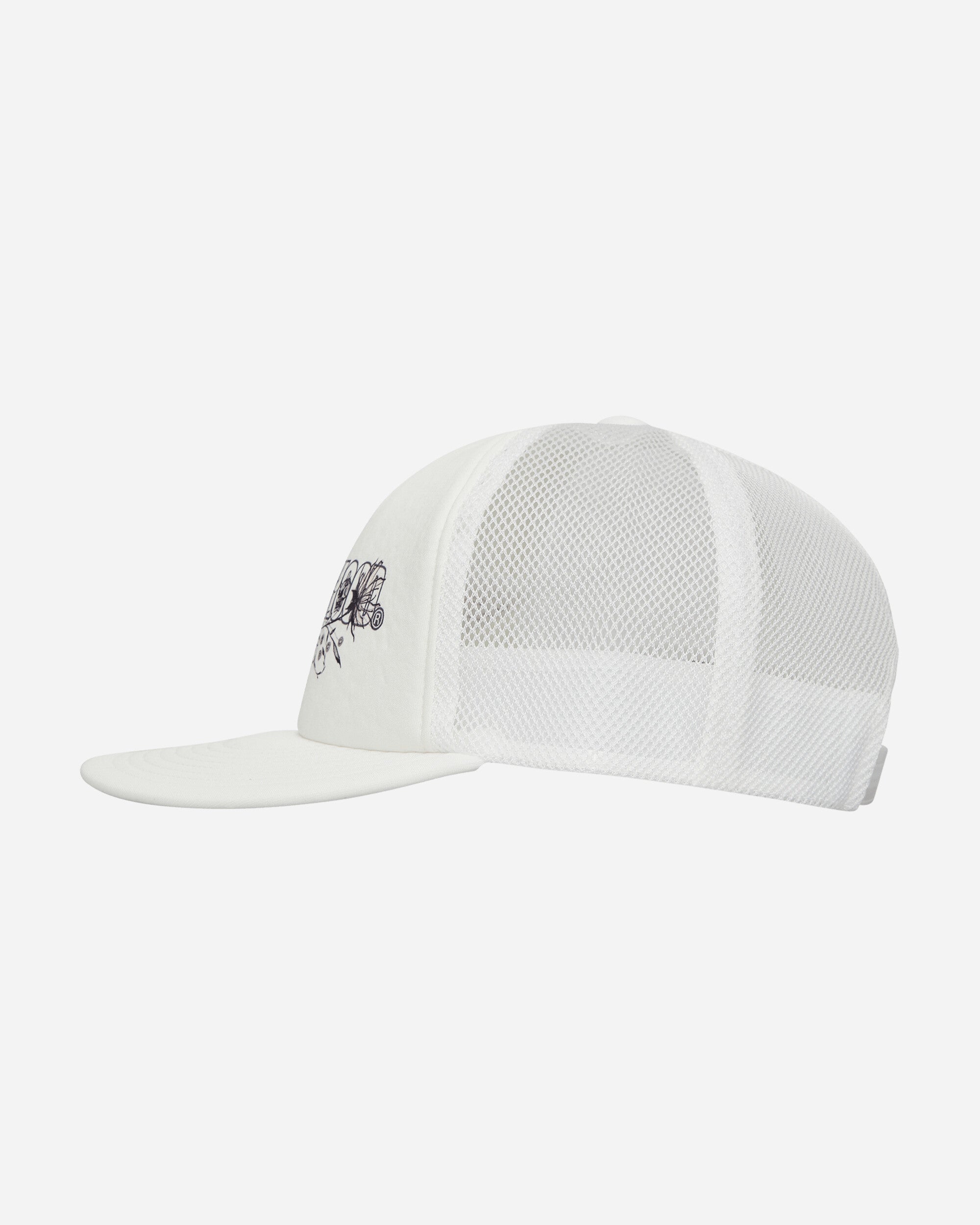 Neighborhood Nh × Dr Woo . Mesh Cap White Hats Caps 241HCDWN-HT01S 1