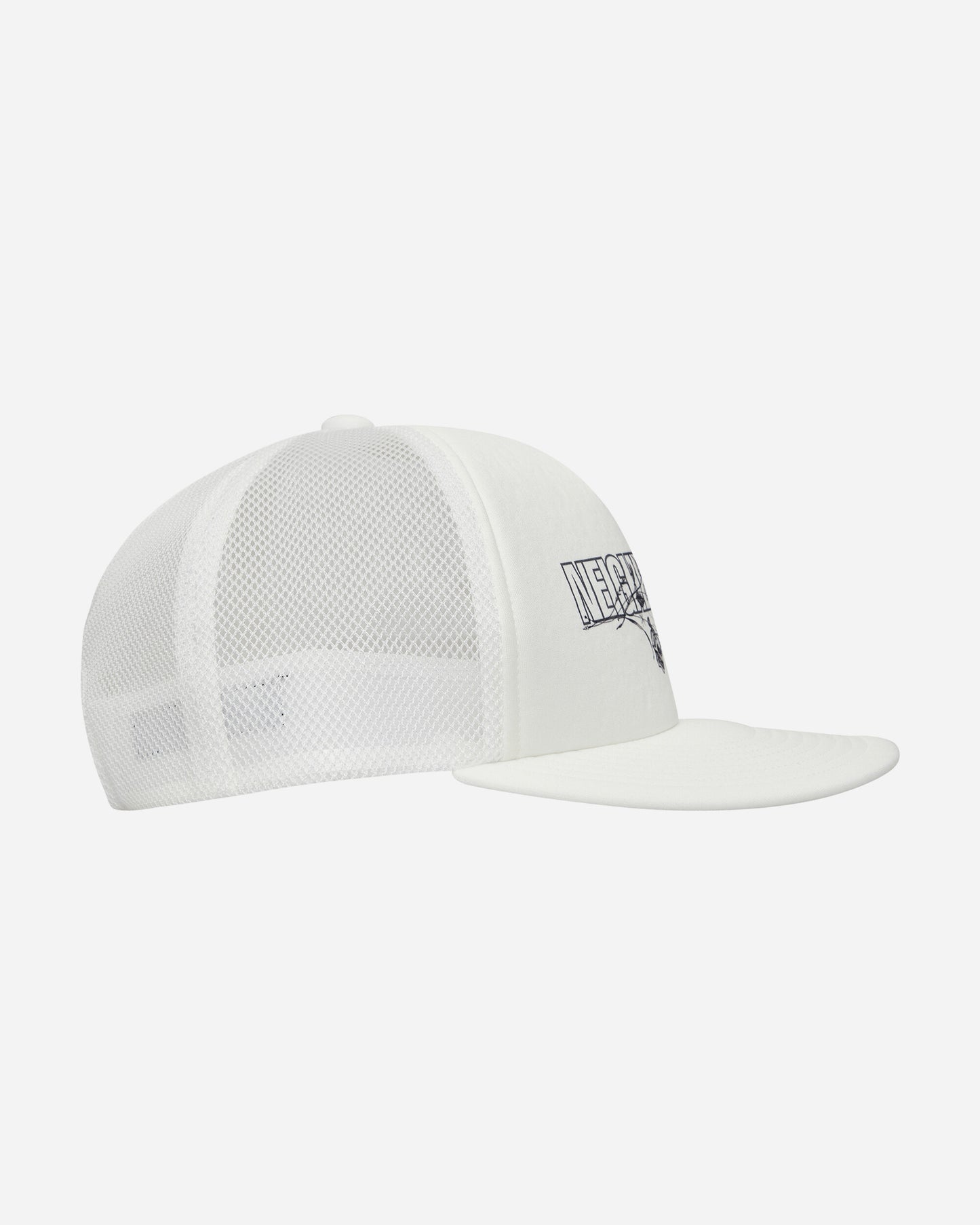 Neighborhood Nh × Dr Woo . Mesh Cap White Hats Caps 241HCDWN-HT01S 1