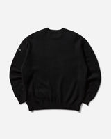 Neighborhood Cashmere Crewneck Sweater Black Sweatshirts Crewneck 242NGNH-KNM01 BK