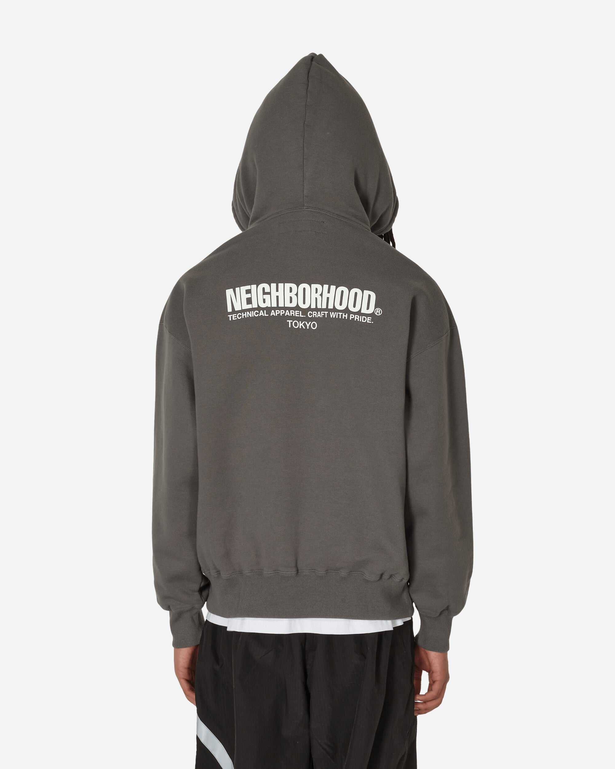 Neighborhood Nh × Lordz Of Brooklyn . Sweatparka Ls Black Sweatshirts Hoodies 232FPNH-CSM02S BK