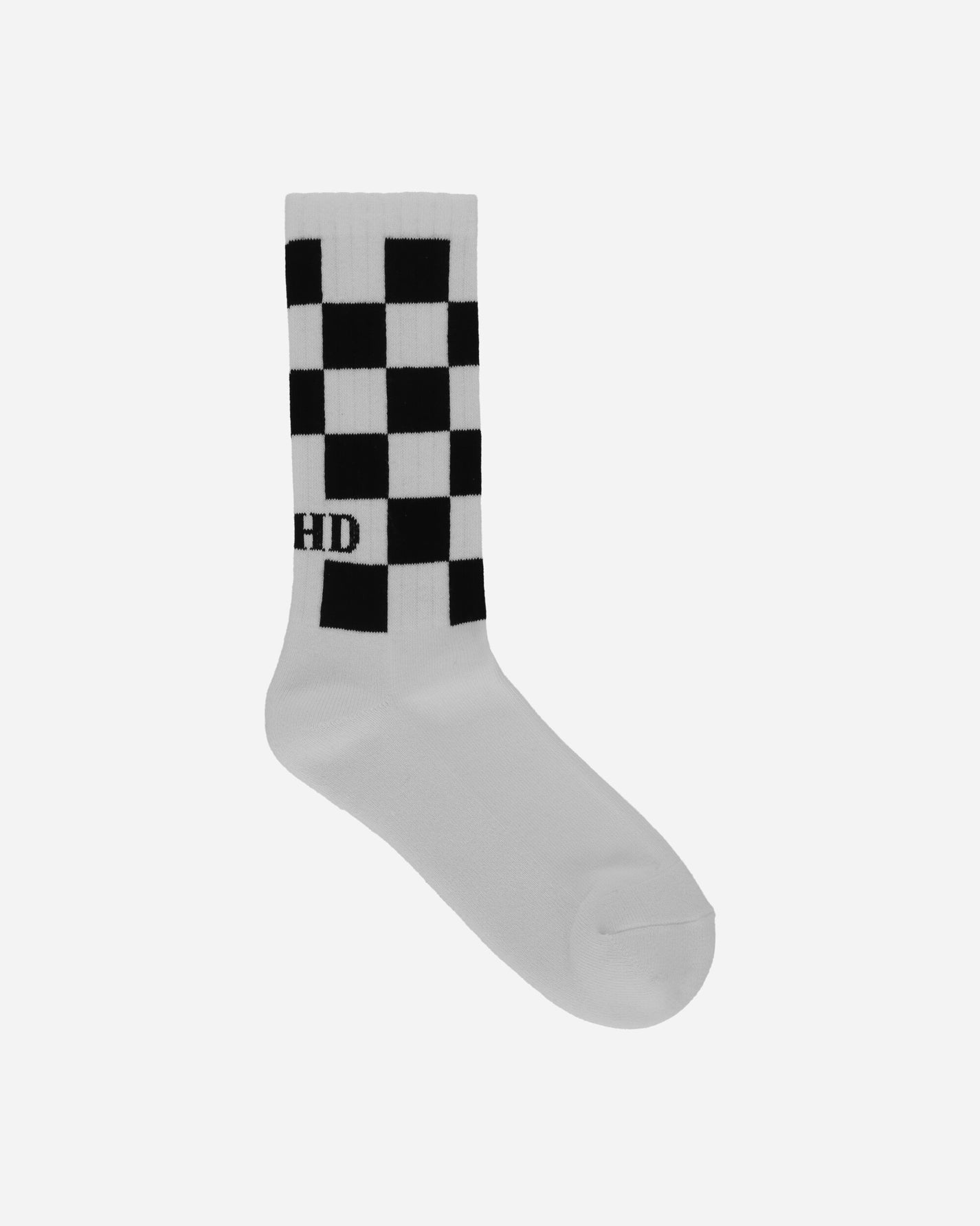 Neighborhood Checker Socks White Underwear Socks 242WINH-UWM01 WH