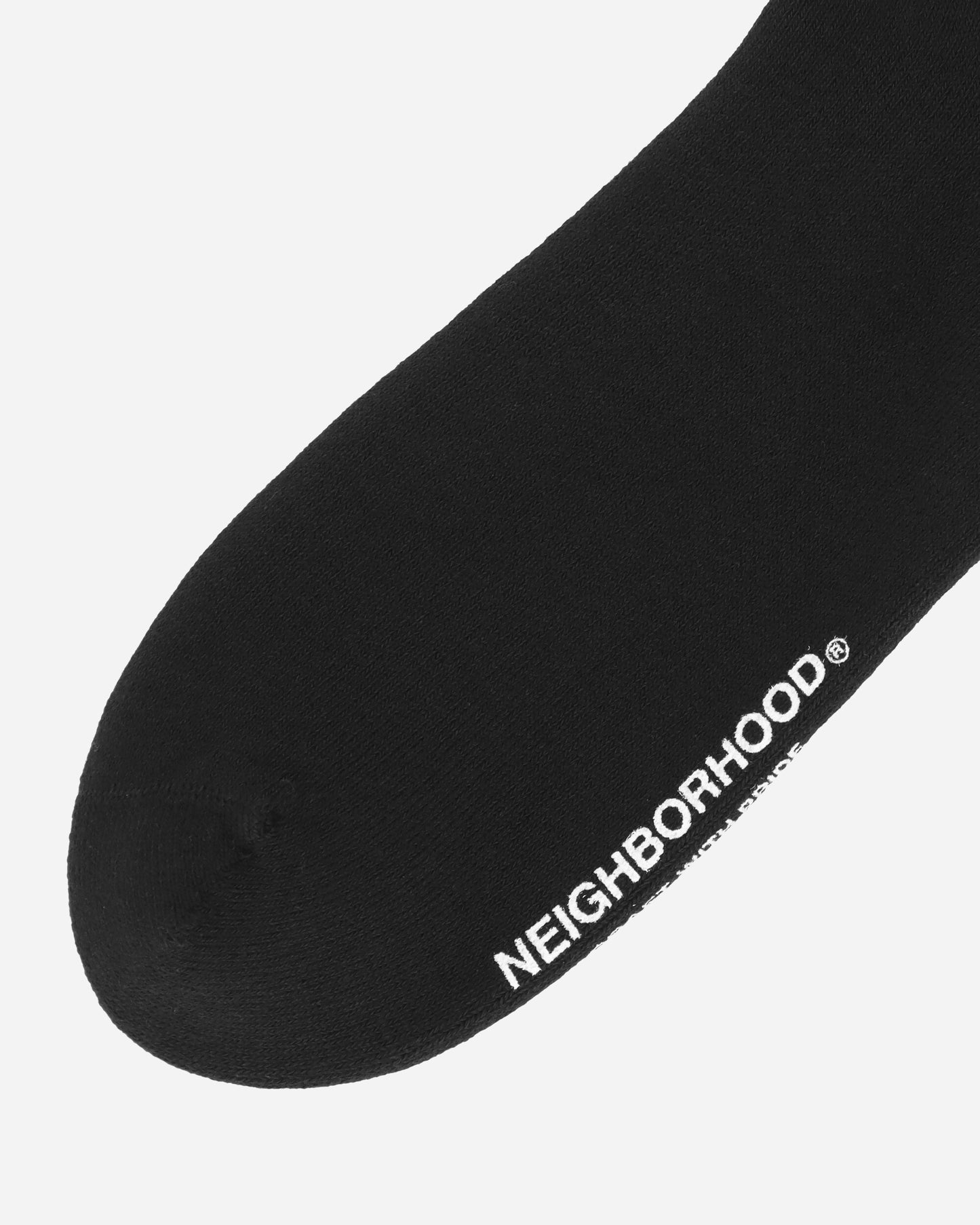 Neighborhood Plain Socks Black Underwear Socks 242KWNH-UWM02 BK