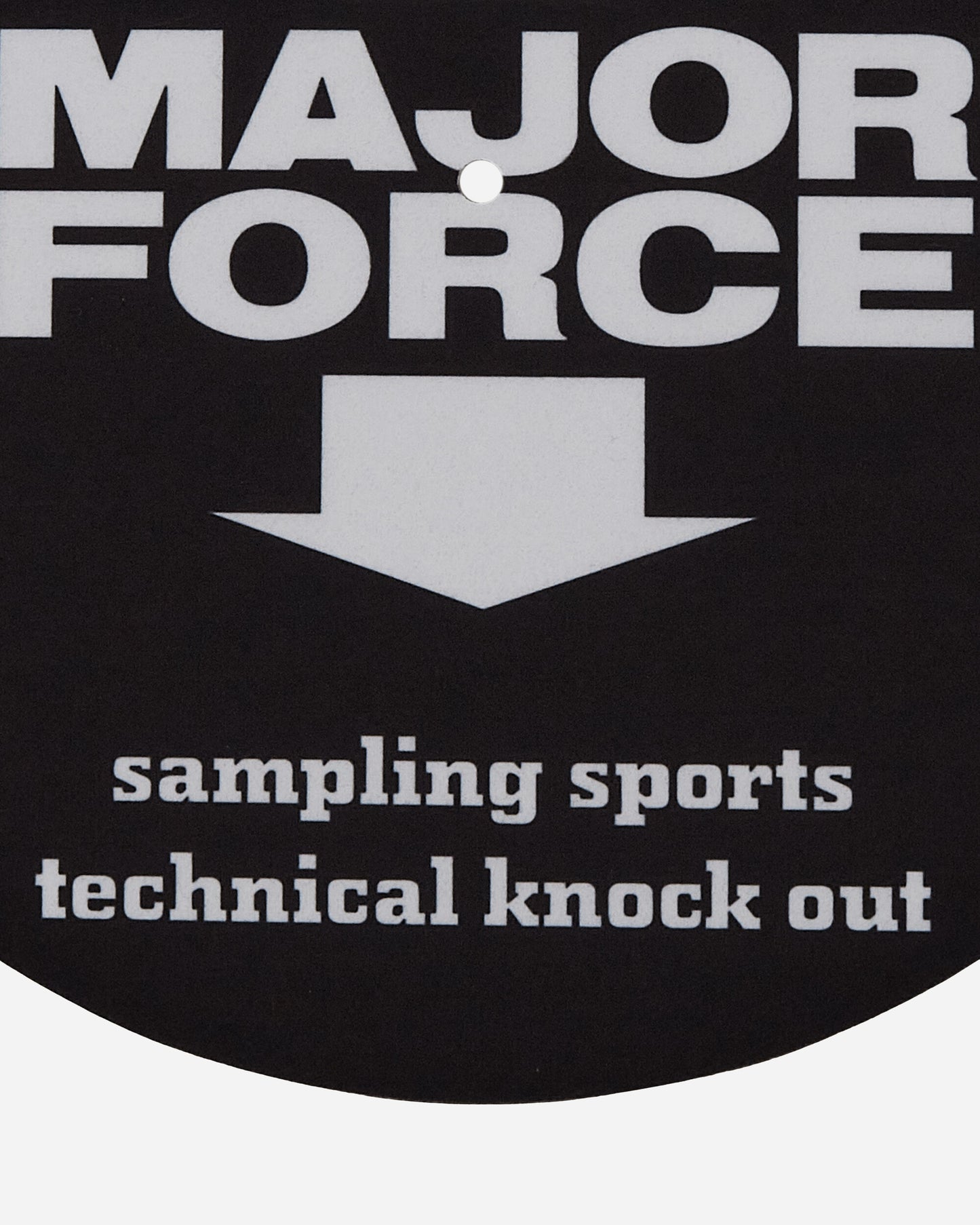 Neighborhood Nh × Major Force . Slip Mat Set Black Tech and Audio Slipmats 23242MFN-AC01S BK