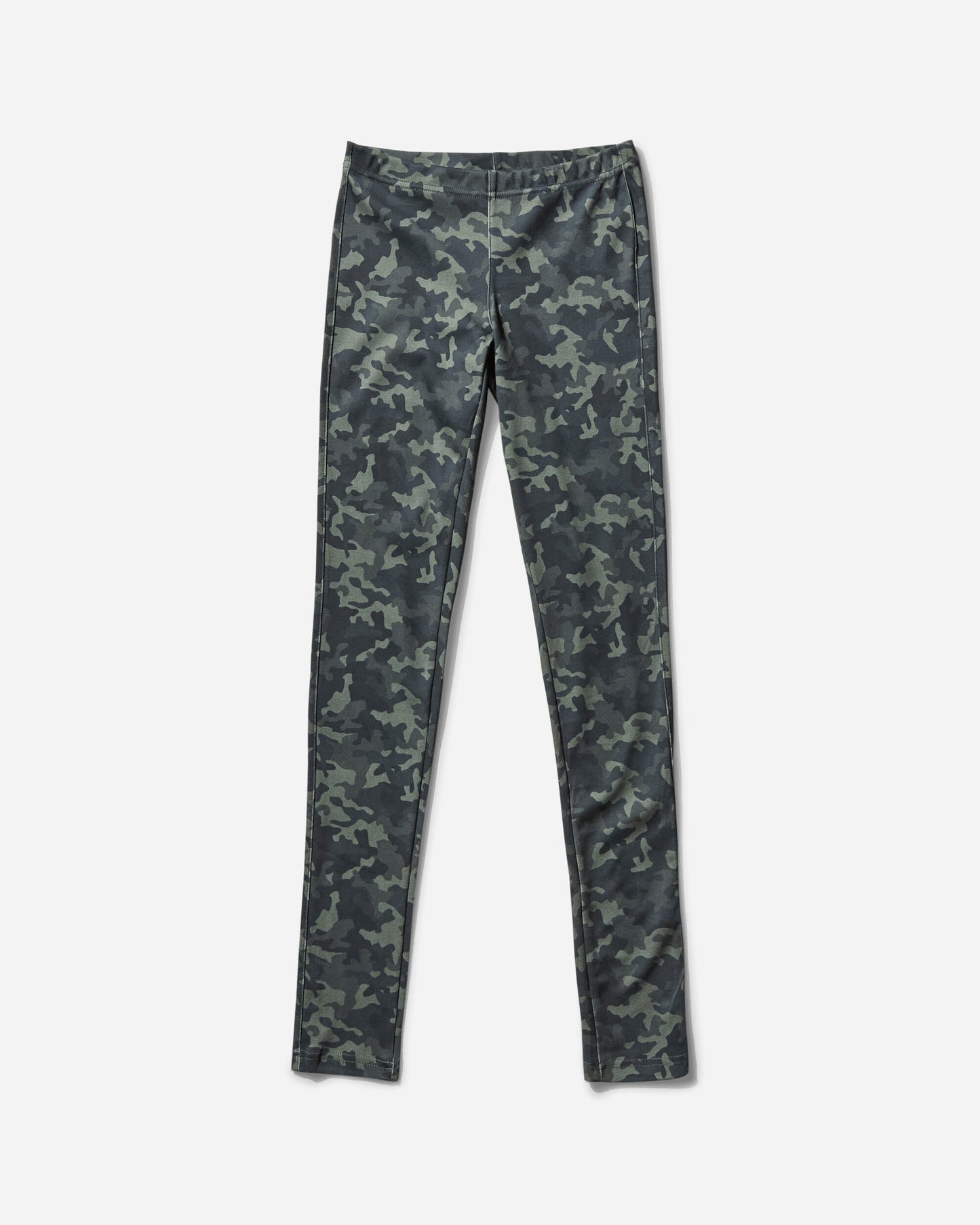 Nii Hai Wmns Camo Print Full Length Leggings Greens Pants Jumpsuits 2024-005-BTMS-LGN GREENS