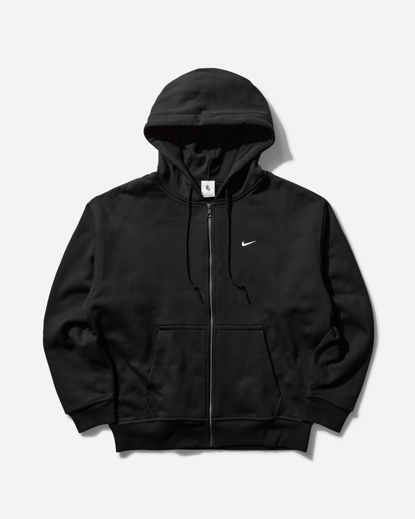 Nike M Nk Solo Swsh Thermal Fz Black/White Coats and Jackets Fleece Jackets FZ1165-010