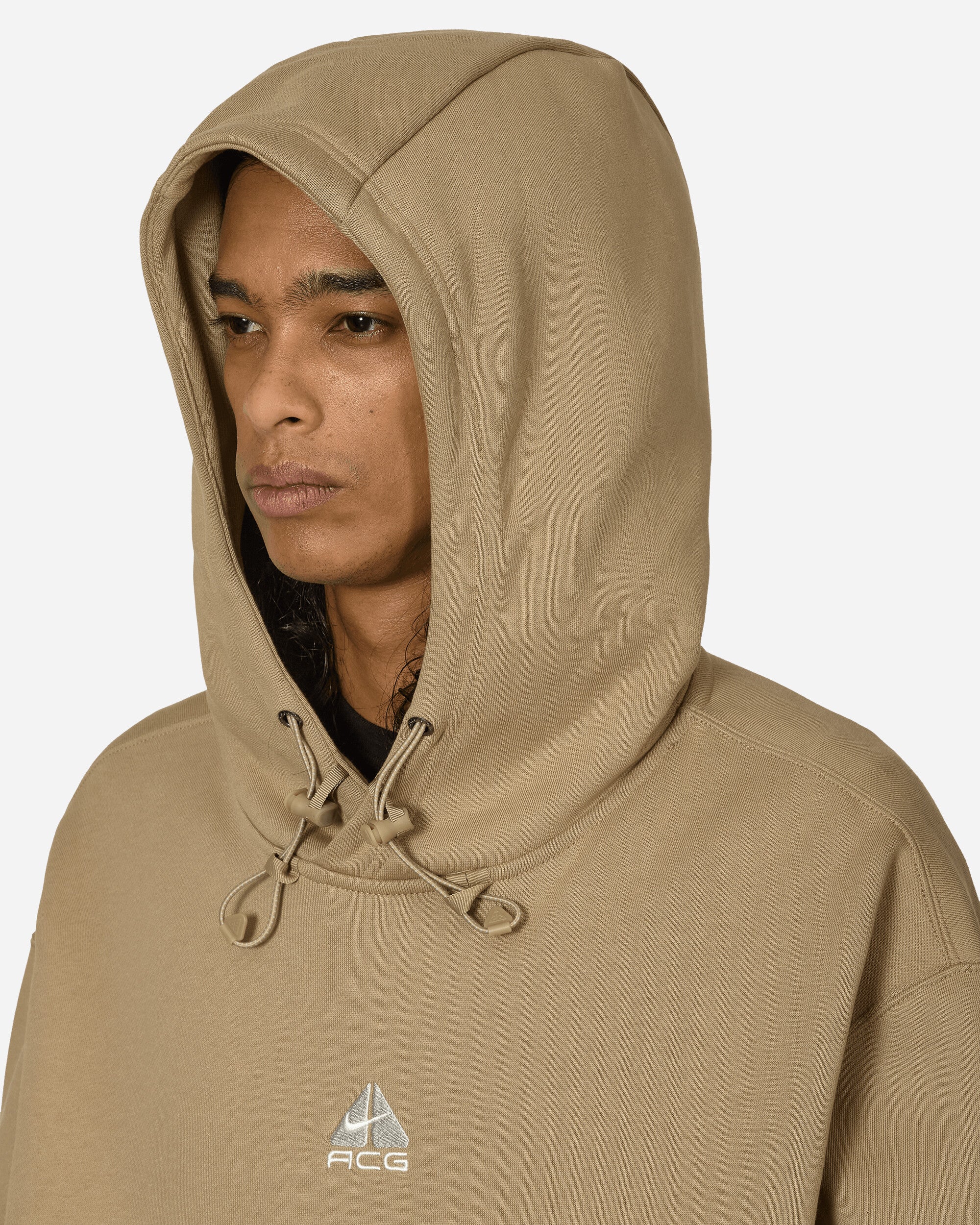 Nike U Acg Tf Tuff Flc Po Hoodie Khaki/Khaki Sweatshirts Hoodies DH3087-247