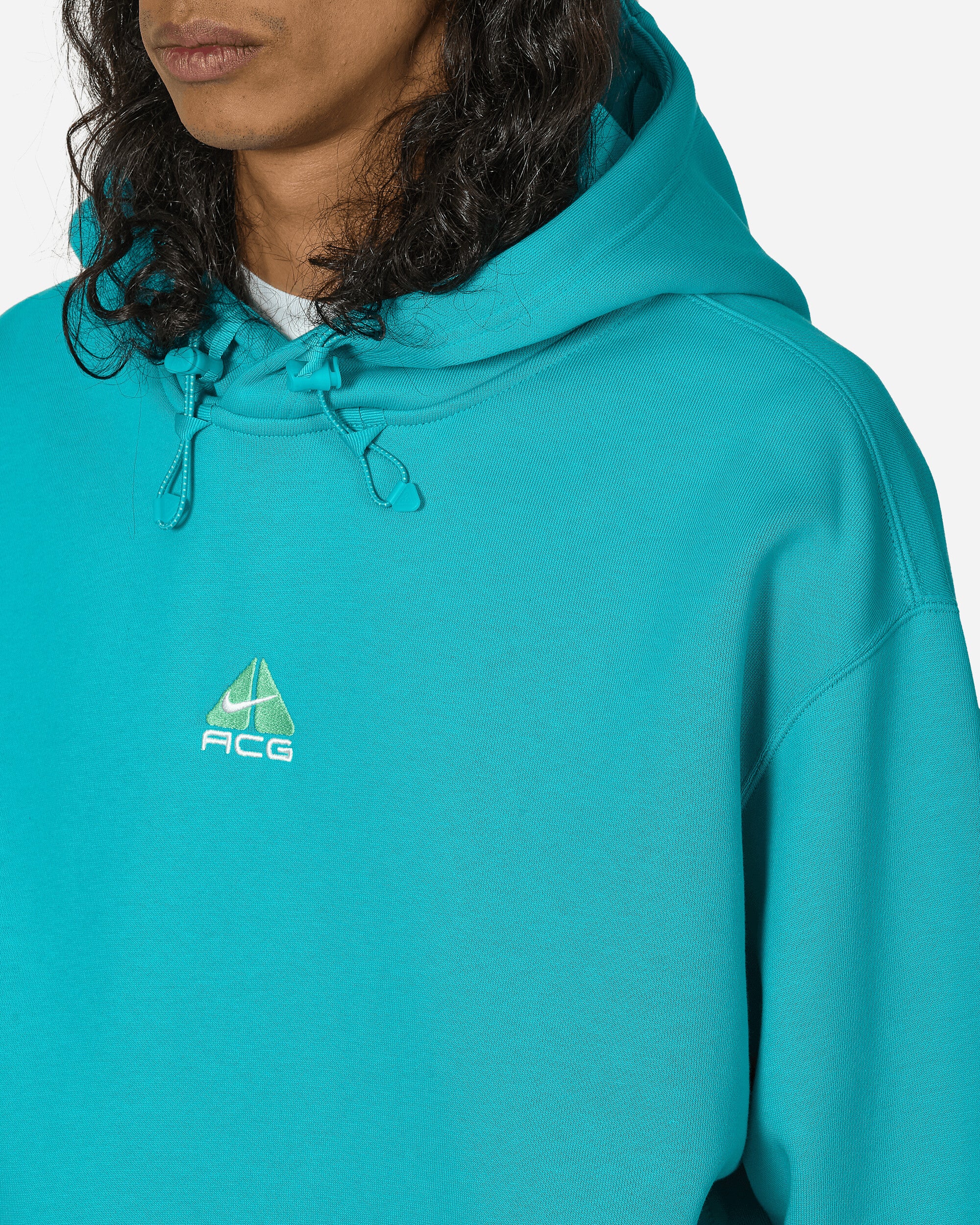 Nike U Acg Tf Tuff Flc Po Hoodie Dusty Cactus/Summit White Sweatshirts Hoodies DH3087-345