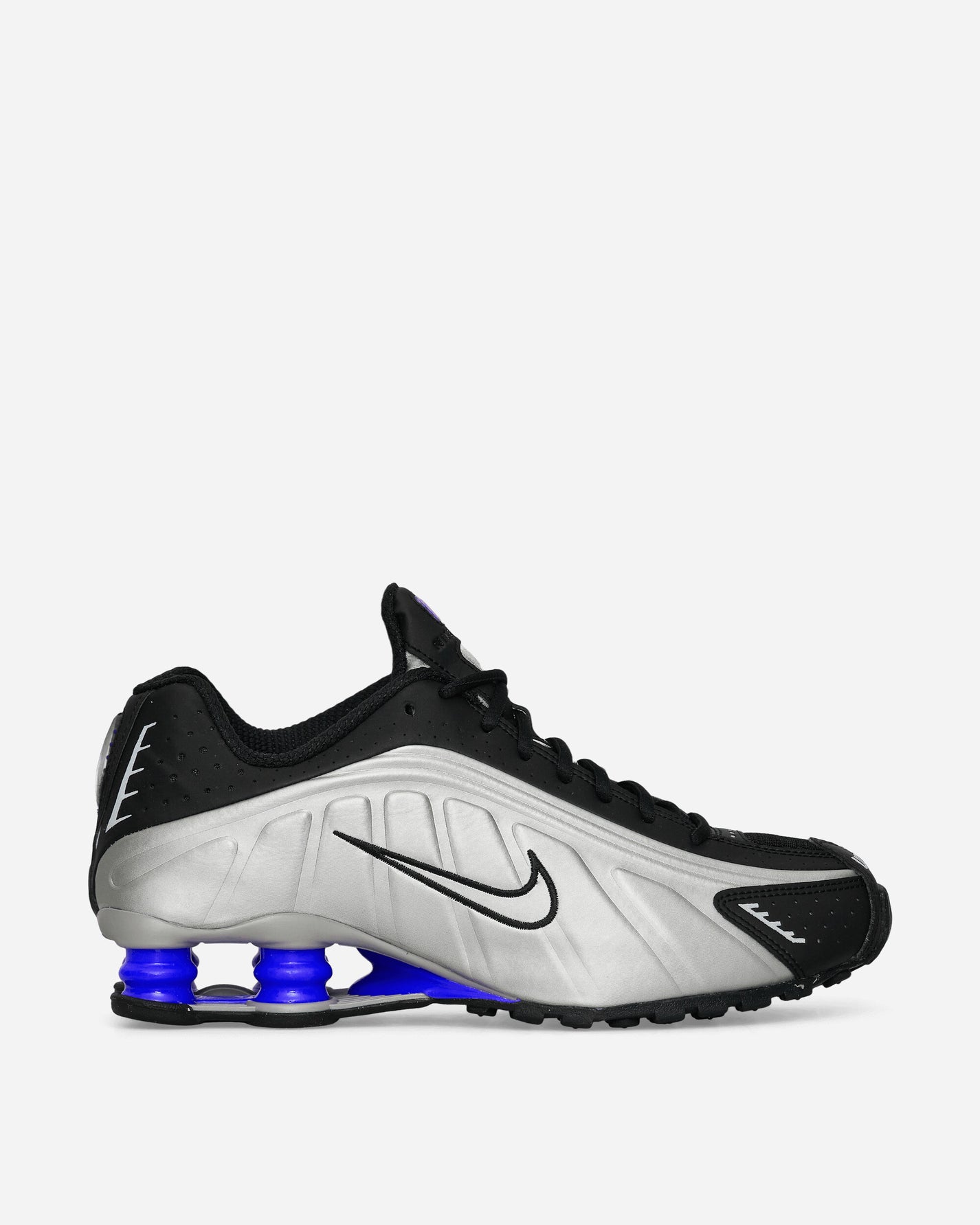 Nike Wmns Nike Shox R4 Black/Metallic Silver Sneakers Low AR3565-006