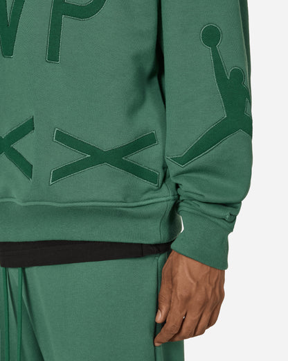 Nike Jordan U J Nc Flc Hoodie Green Stone Sweatshirts Hoodies FZ7514-398