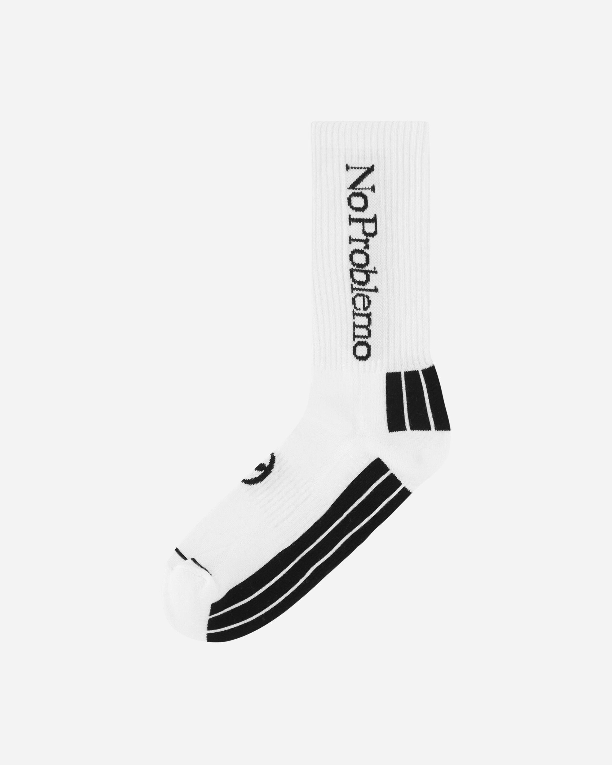 No Problemo No Problemo Sock White Underwear Socks NP0004303 WHT