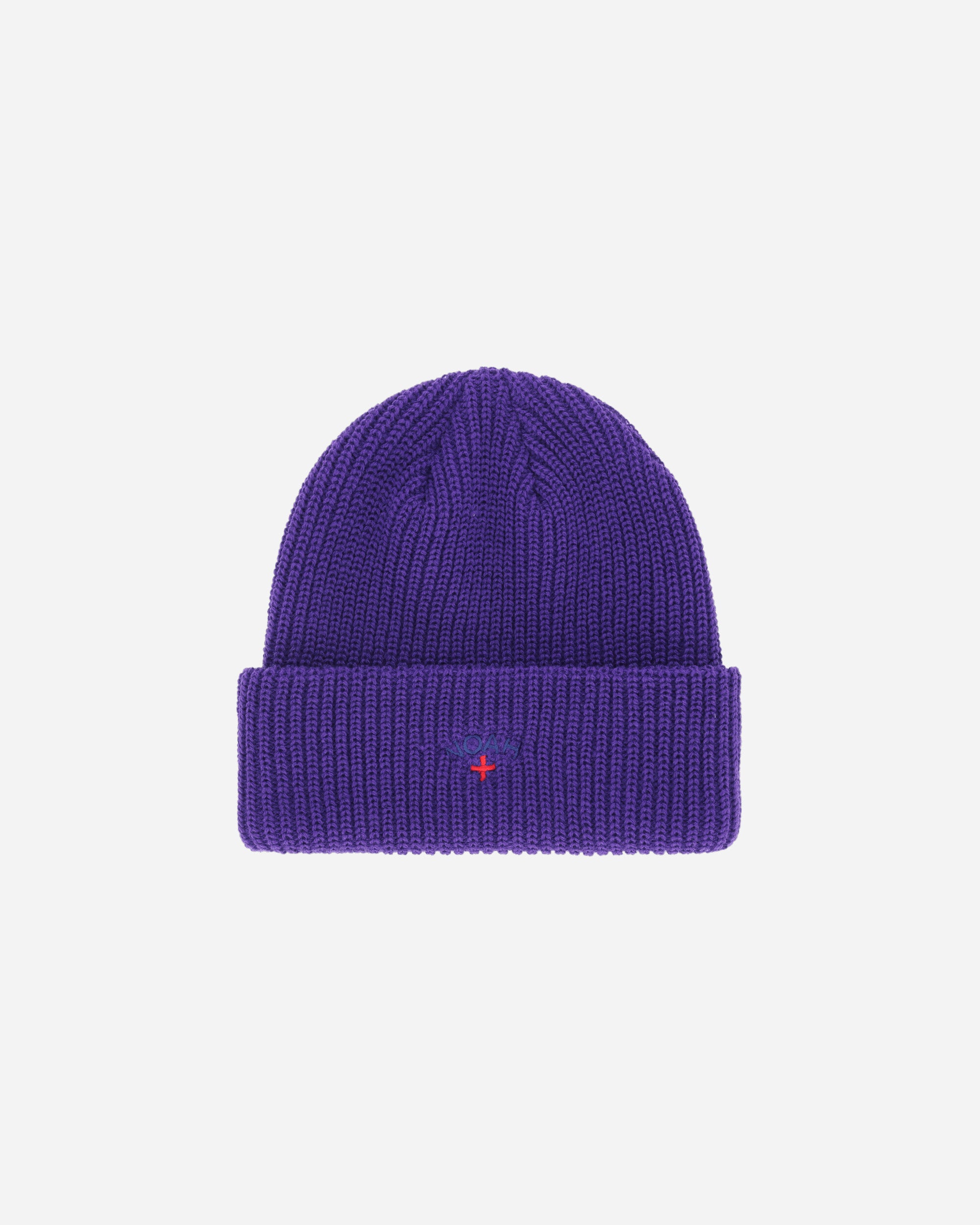 Noah Core Logo Beanie Purple Hats Beanies BN063FW24 PPL