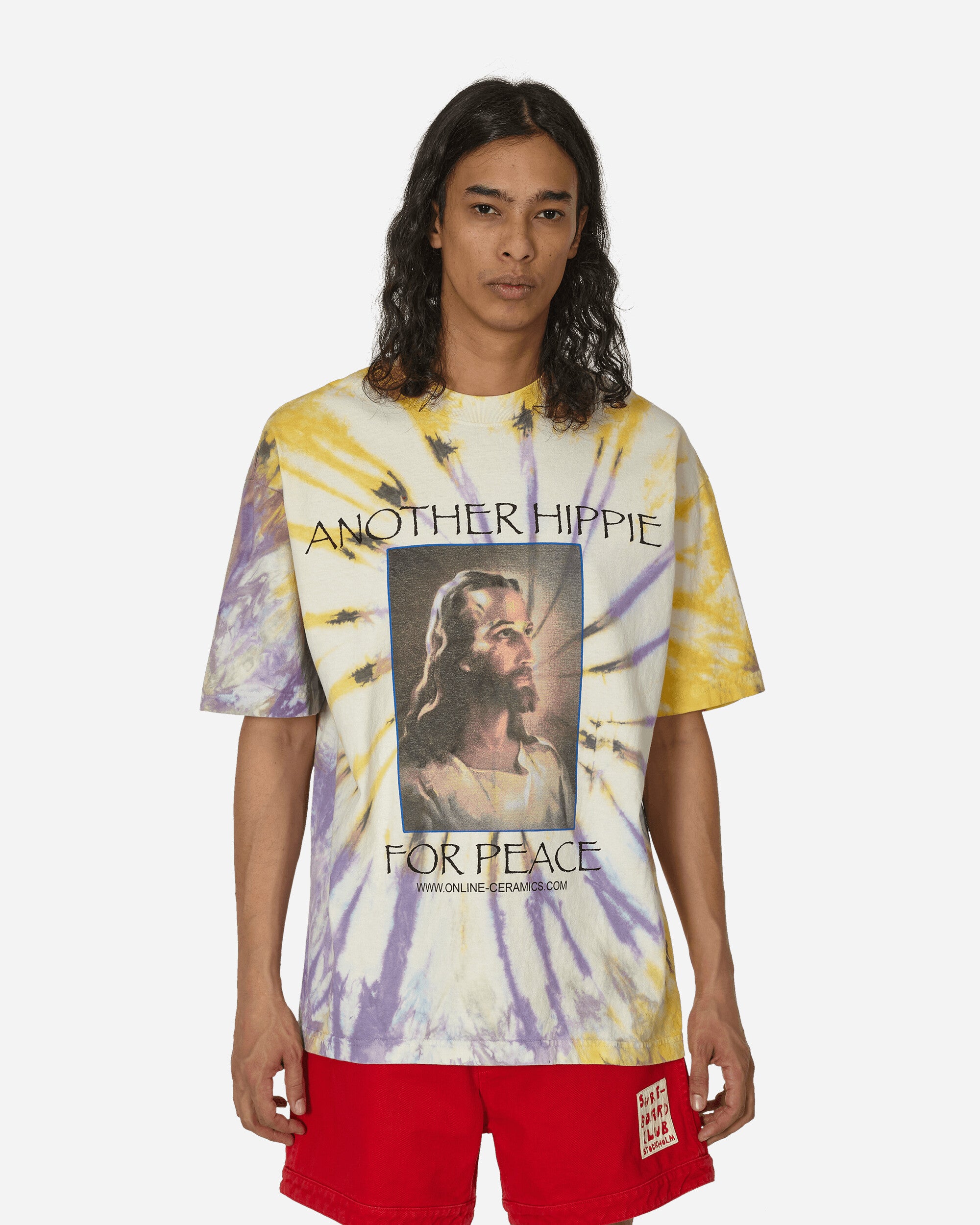 Online Ceramics Another Hippie For Peace Tie-Dye Ss Tee Tie Dye T-Shirts Shortsleeve PEACETEE TIEDYE