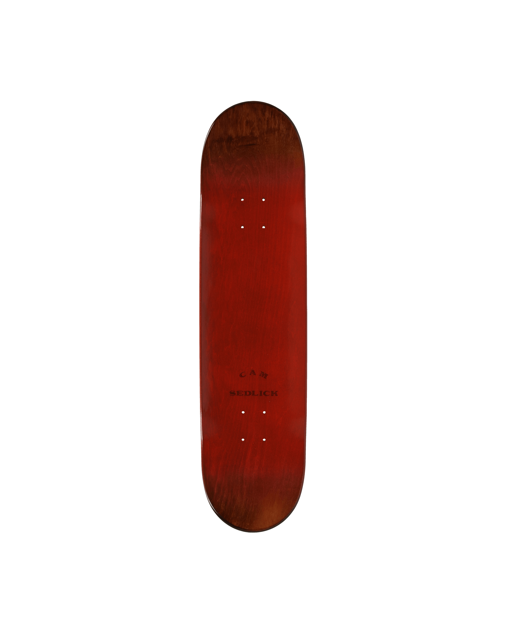 Paccbet 8.25 Red/Wood Skateboarding Decks PACC8SK03 1