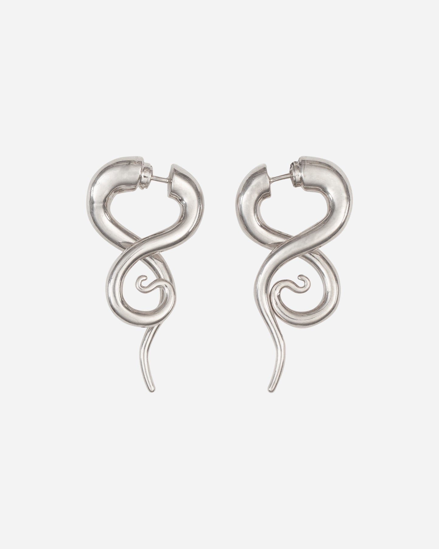 Panconesi Wmns Boa Earrings S Silver Jewellery Earrings EA015 P