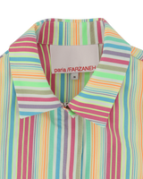 Paria Farzaneh Clown Stripe Multi Shirts Longsleeve PFT0046 001