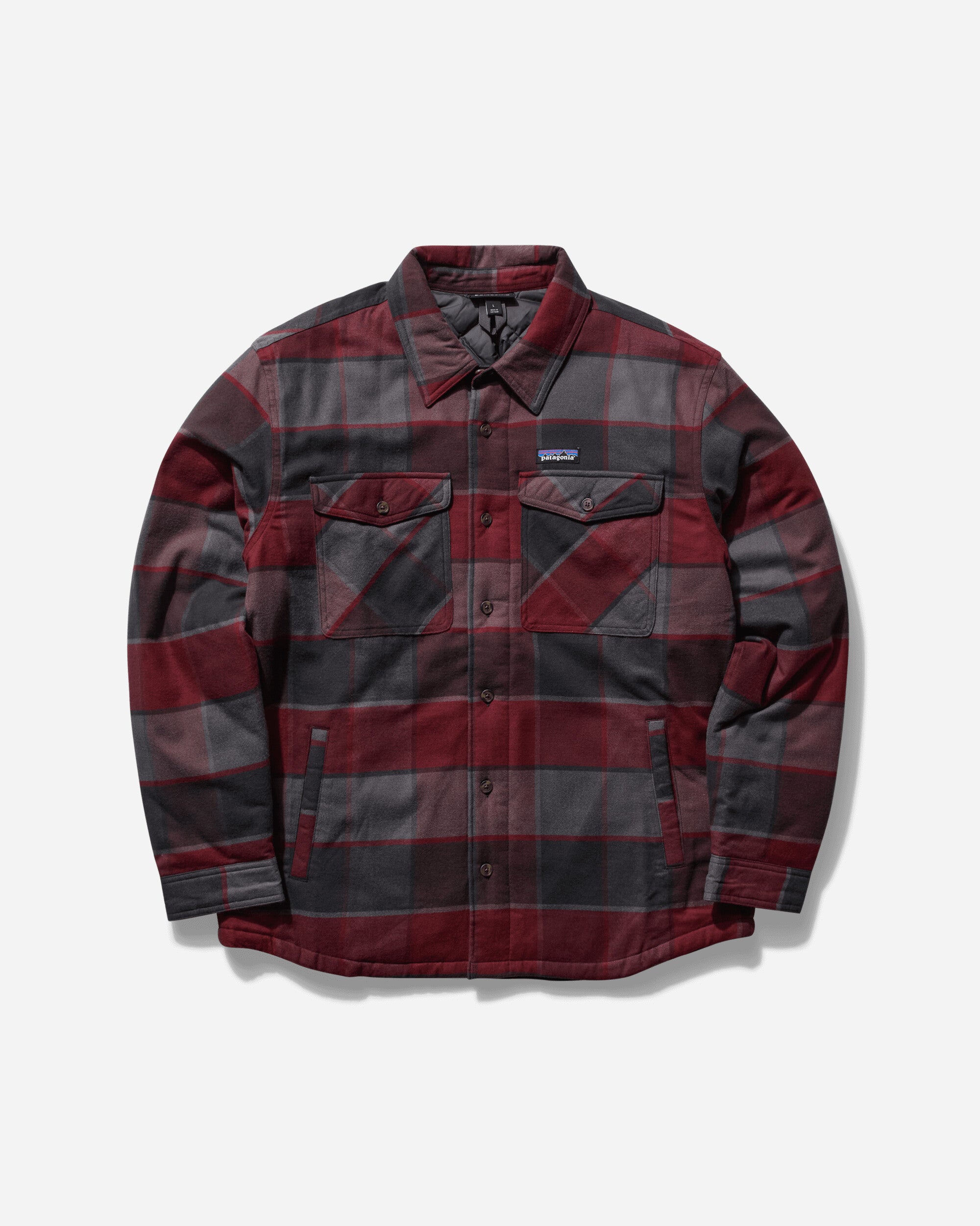 Patagonia M'S Lw Insulated Fjord Flannel Shirt William/Ink Black Shirts Longsleeve Shirt 20386 WMIB