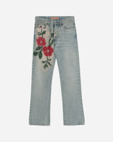 Pezze Vintage Wmns Energie Flower Jeans Blue Pants Denim 067243 1