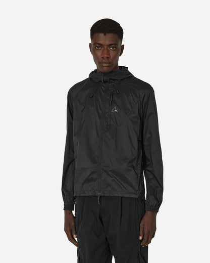 ROA Over Packable Windbreaker Black Reflective Coats and Jackets Jackets RBMW039FA21 BLK0001