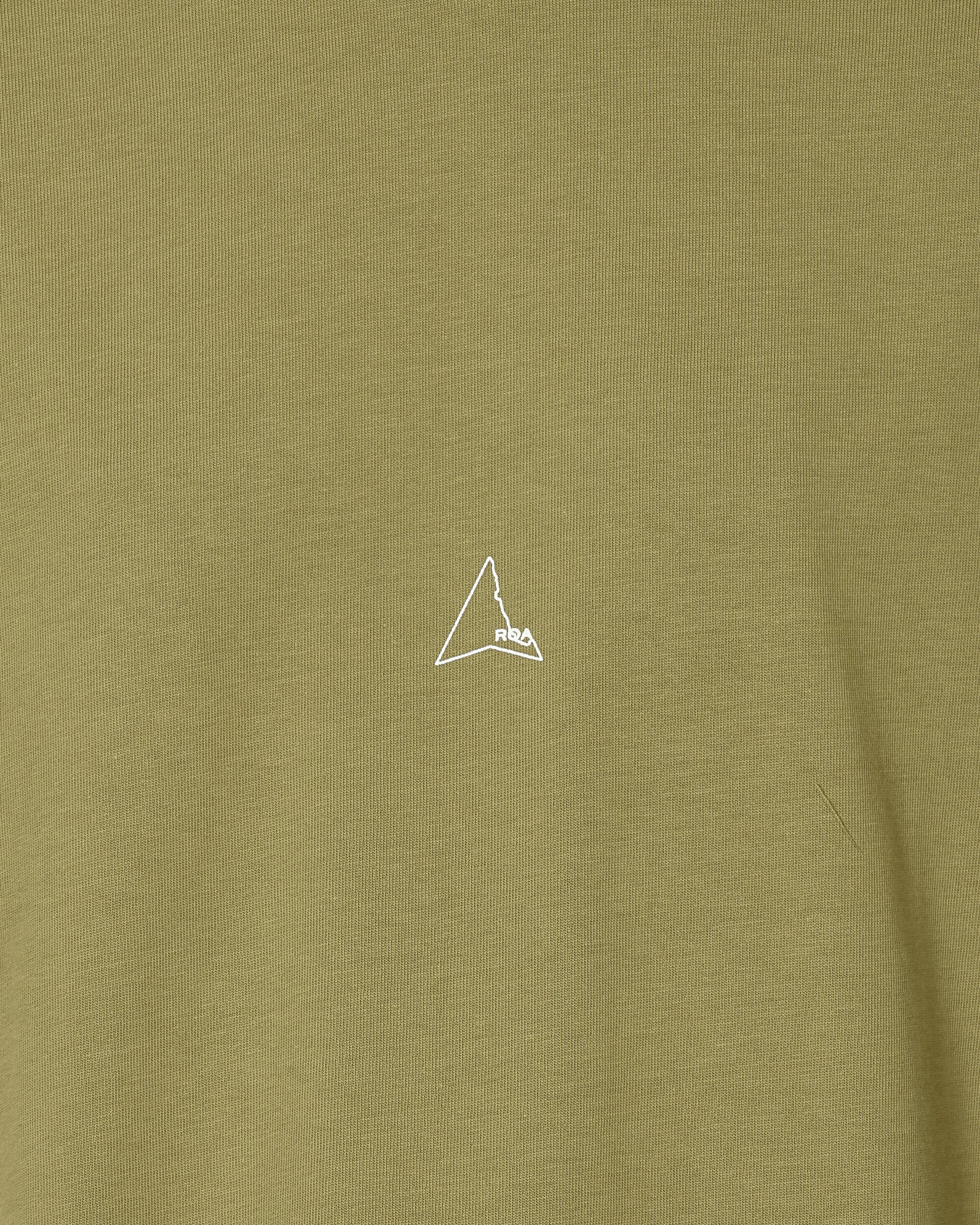 ROA Logo Tee Aloe T-Shirts Shortsleeve RBMW090JY03 GRN0025