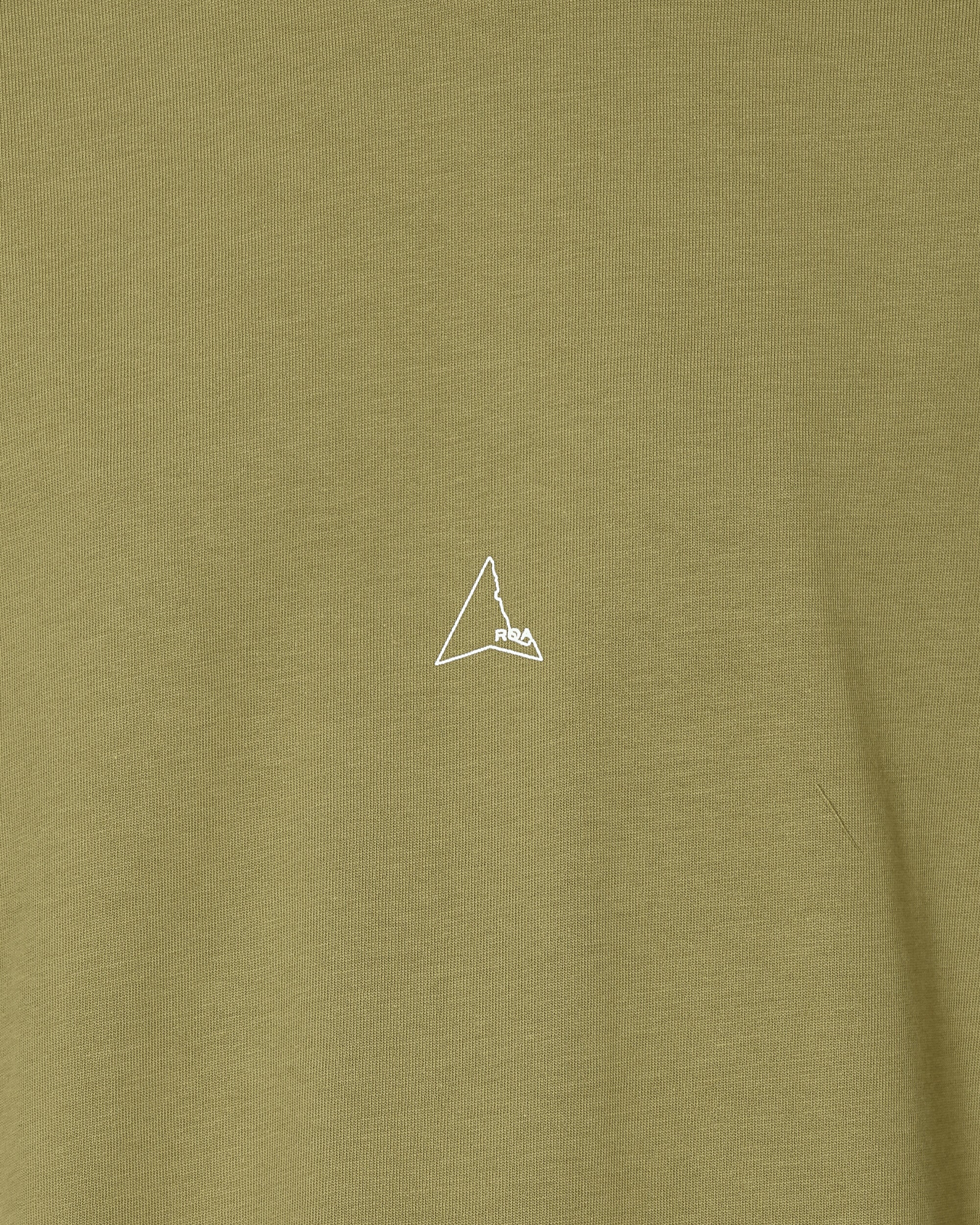 ROA Logo Tee Aloe T-Shirts Shortsleeve RBMW090JY03 GRN0025