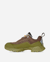 ROA Katharina Laser Cut Butternut Olive Sneakers Low NBUW142LE10 BEG0002