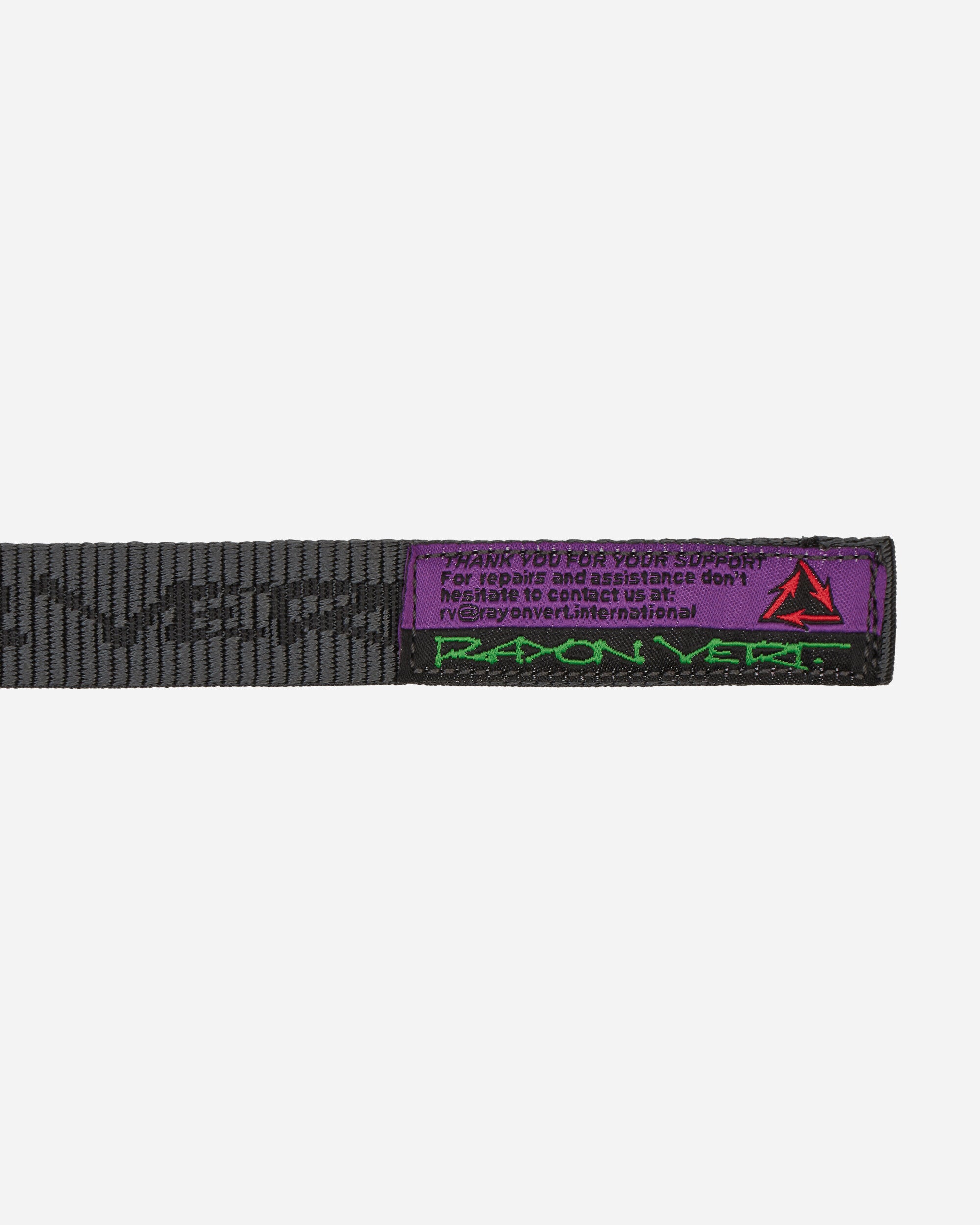 Rayon Vert Ladderlock Rayon Belt 2Cm Basalt Grey Belts Belt RVS3-AC34 1