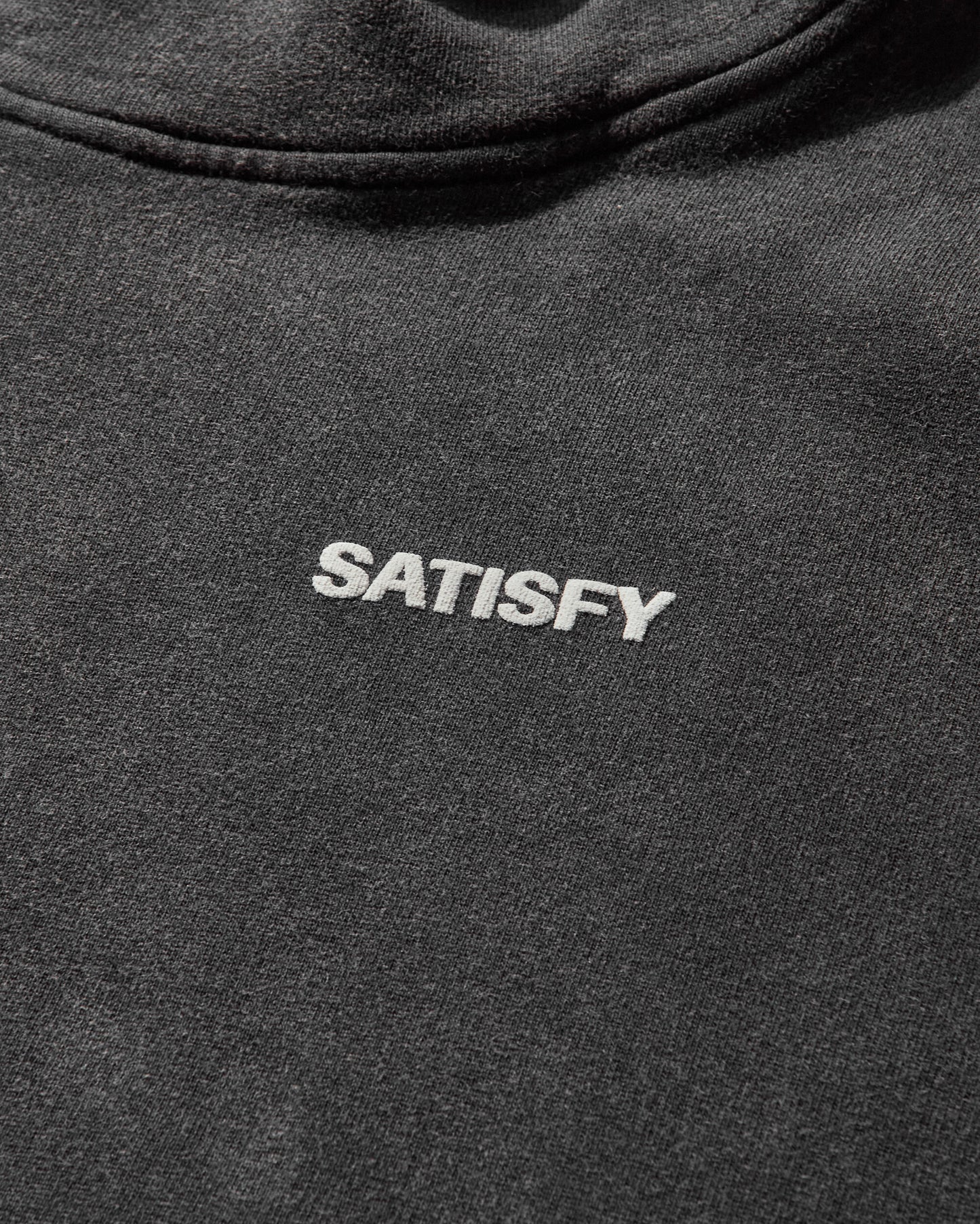 Satisfy Softcell Hoodie Aged black Sweatshirts Hoodies 11046 AB-SAB