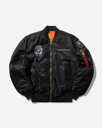 Slam Jam MA-1 Alpha Industries Bomber x SlamJam Black Coats and Jackets Bomber Jackets SP100101 003