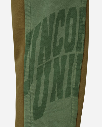 Slam Jam Panel Sweatpant Green Brown Pants Sweatpants SBM0019FA11 GRNBW01