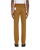 Slam Jam DIAGONAL ATTICA PANT Brown Pants Trousers SJZMPA01FA01 BRW002