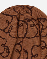 Sneeze Magazine Beanies Brown Hats Beanies SNEEZEBEANIES 001