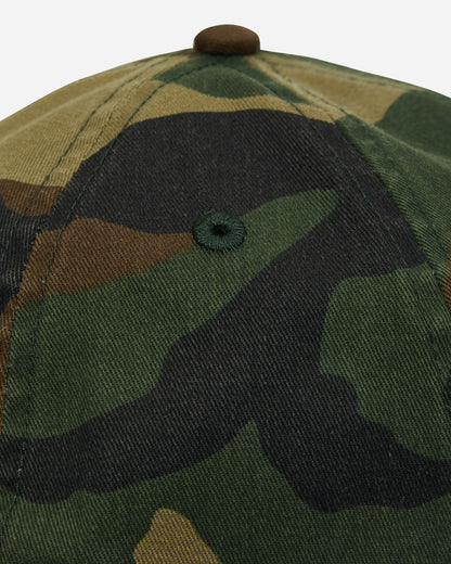 Stüssy Basic Washed Low Pro Cap Woodland Camo Hats Caps 1311163 0423