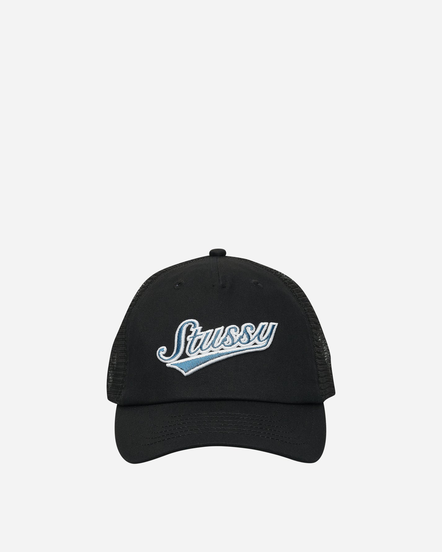 Stüssy Lp Trucker Athletic Cap Black Hats Caps 1311165 0001