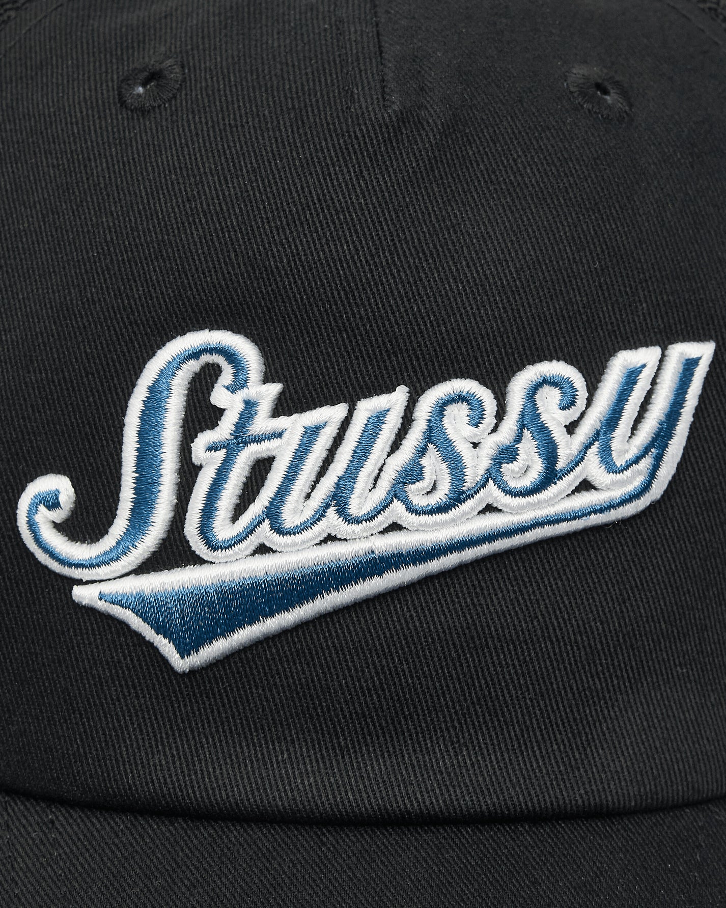 Stüssy Lp Trucker Athletic Cap Black Hats Caps 1311165 0001