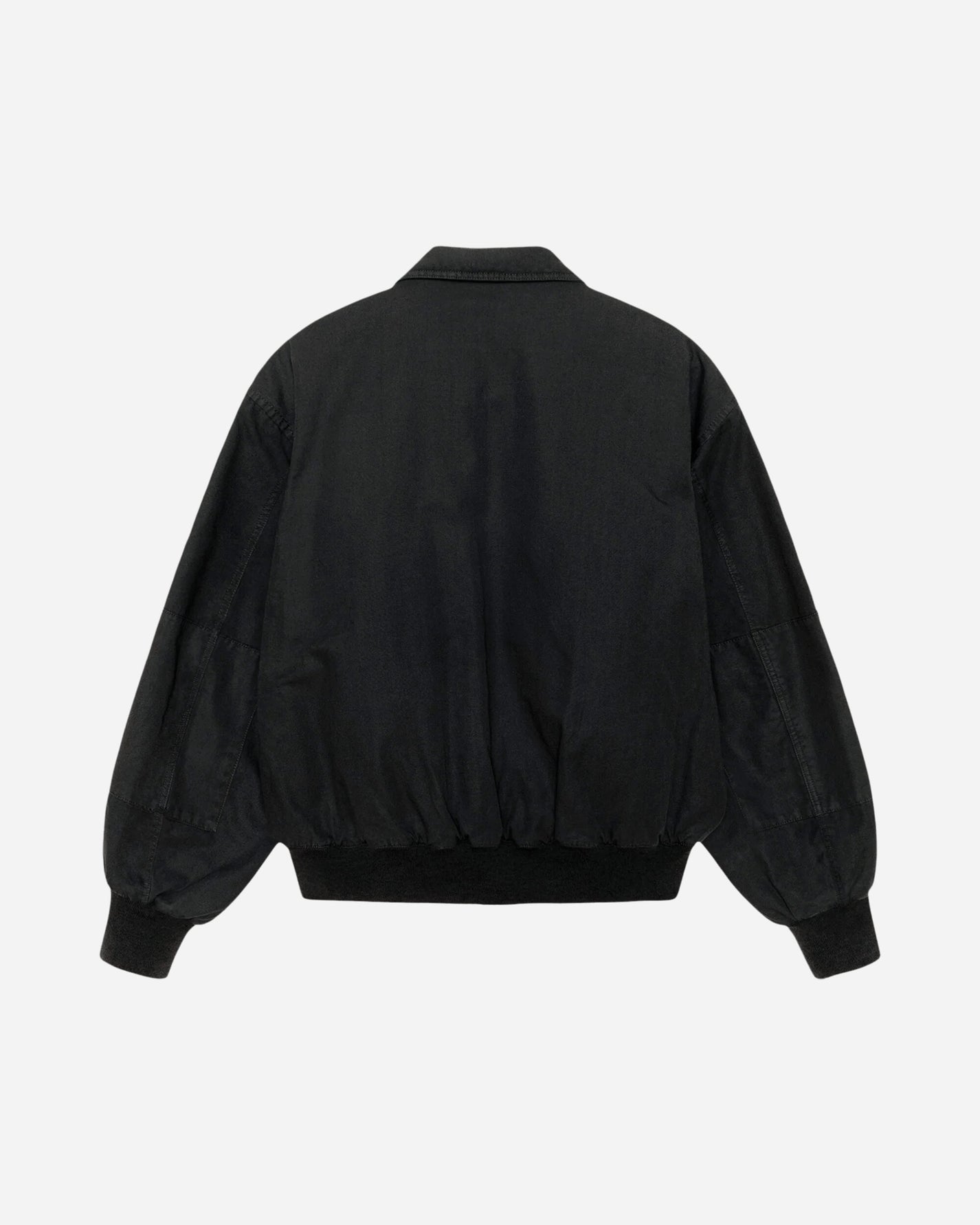 Stüssy Flight Bomber Black Coats and Jackets Bomber Jackets 115837 0001