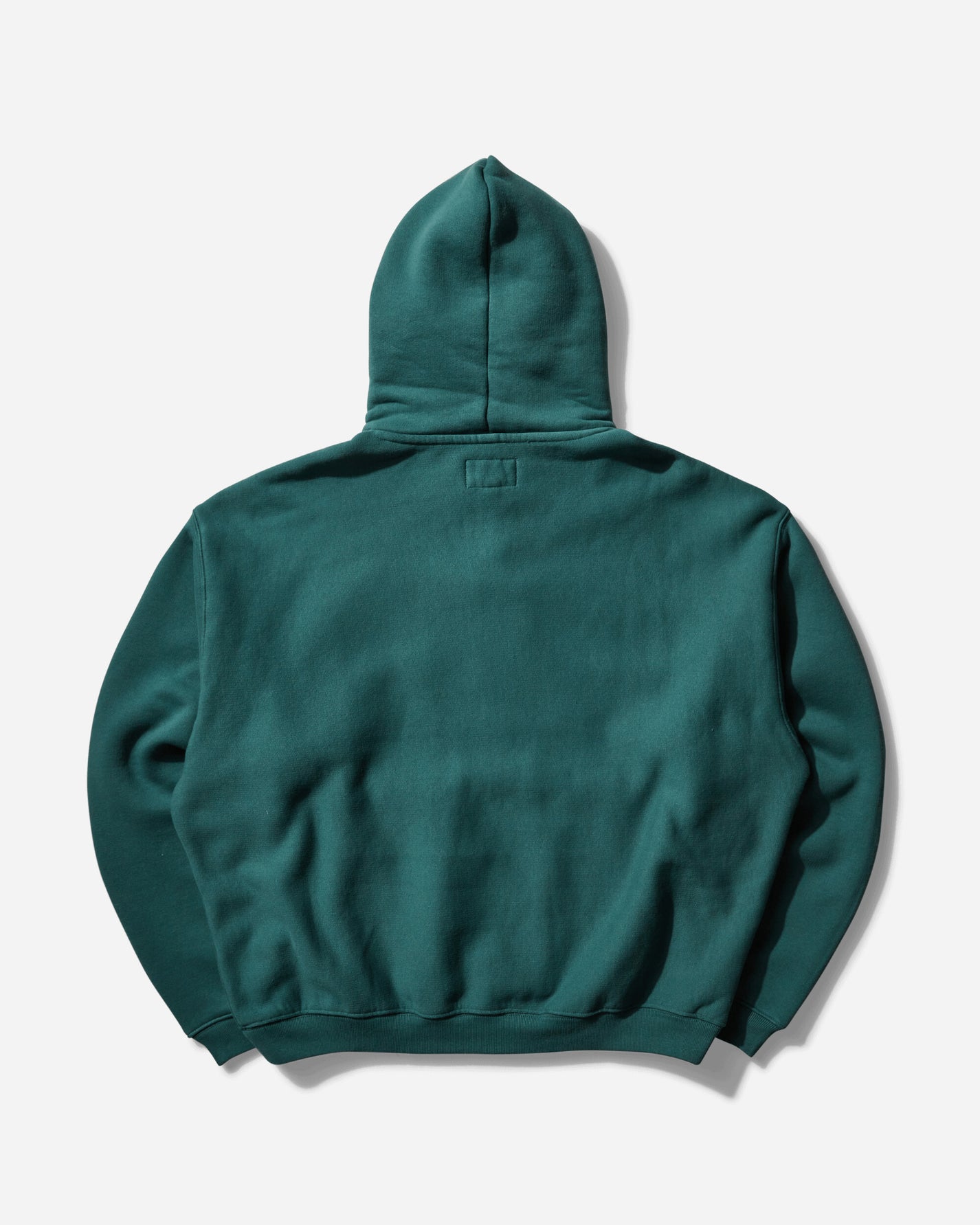 Stüssy Satin Patch Oversized Hood Green Sweatshirts Hoodies 118556 0401