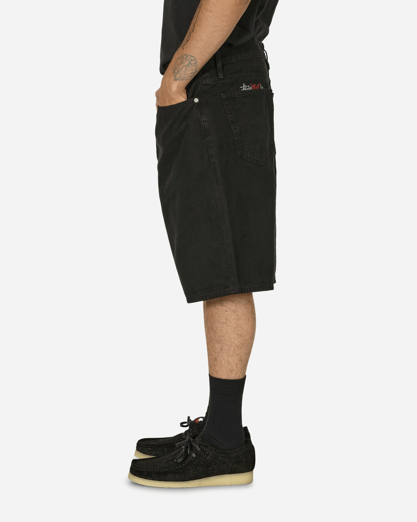 Stüssy Big Ol Shorts Denim Black Shorts Short 112277 0001