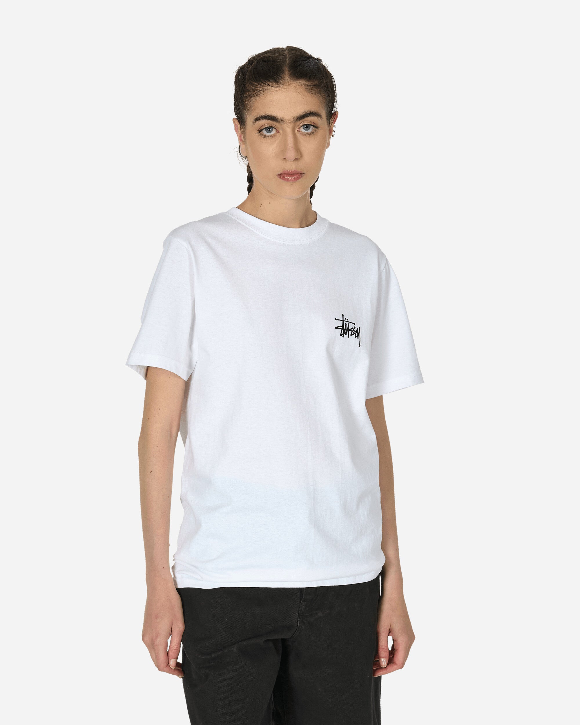 Stüssy Basic Stussy Tee White T-Shirts Shortsleeve 1905000 1201