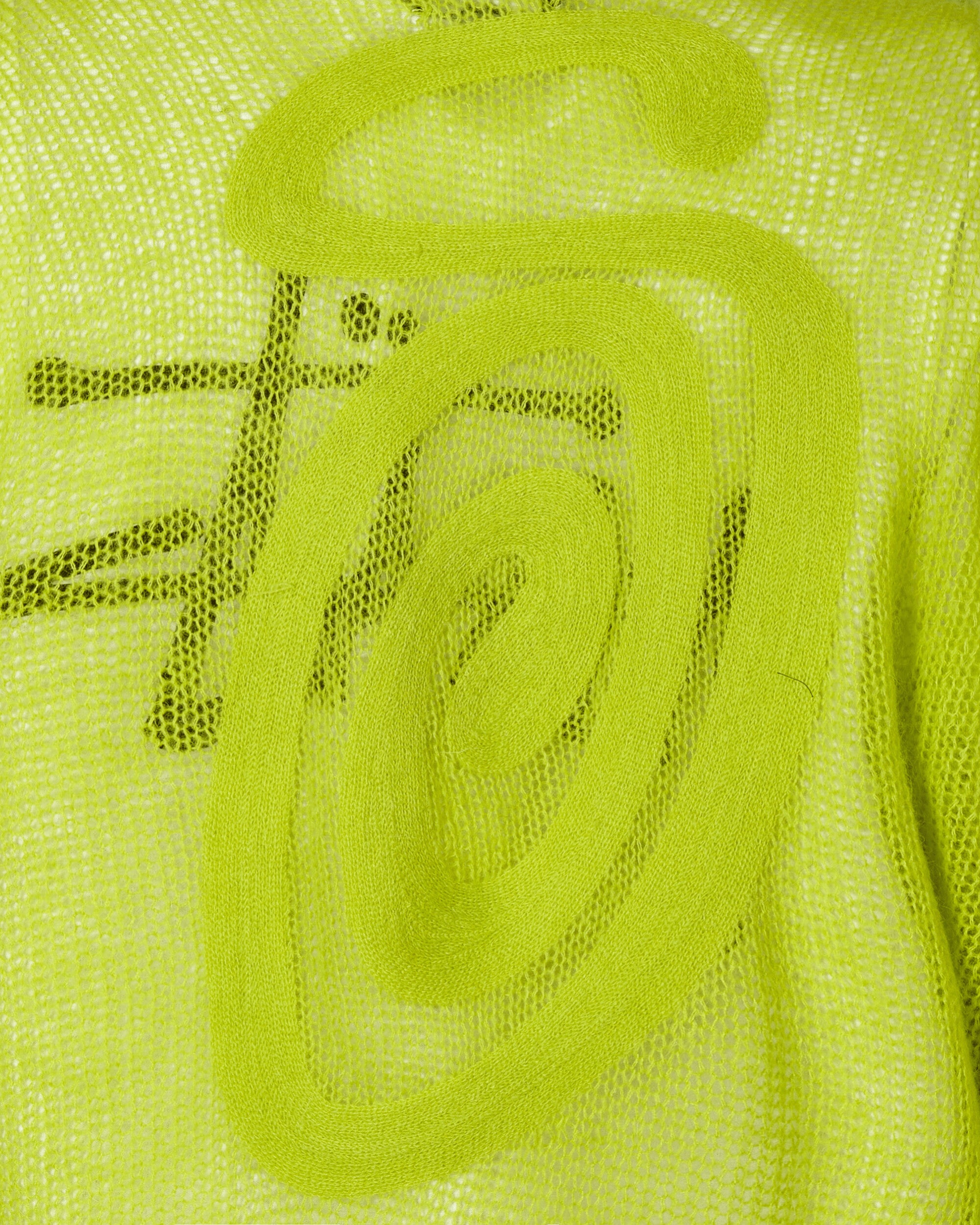 Stüssy S Loose Knit Sweater Lime Knitwears Sweaters 117205 LIME