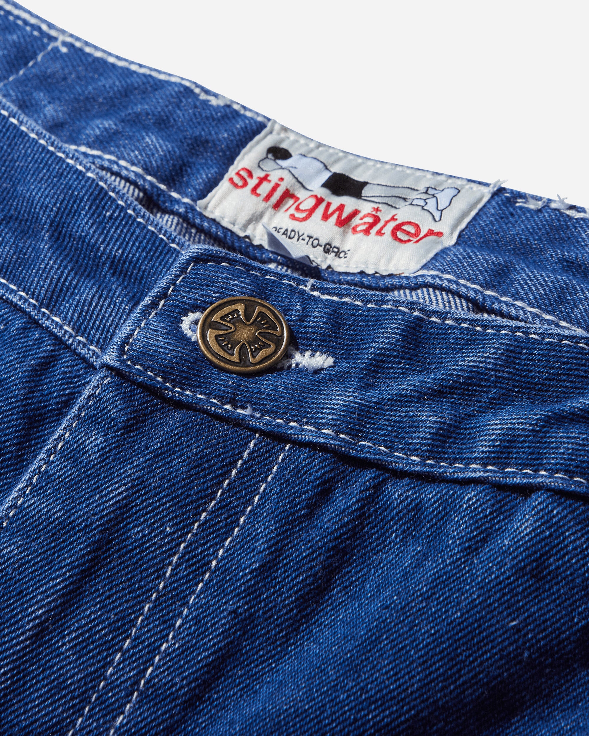 Stingwater Saloon Jean Shorts True Blue Shorts Denim Short SALJNS TRUEBLUE