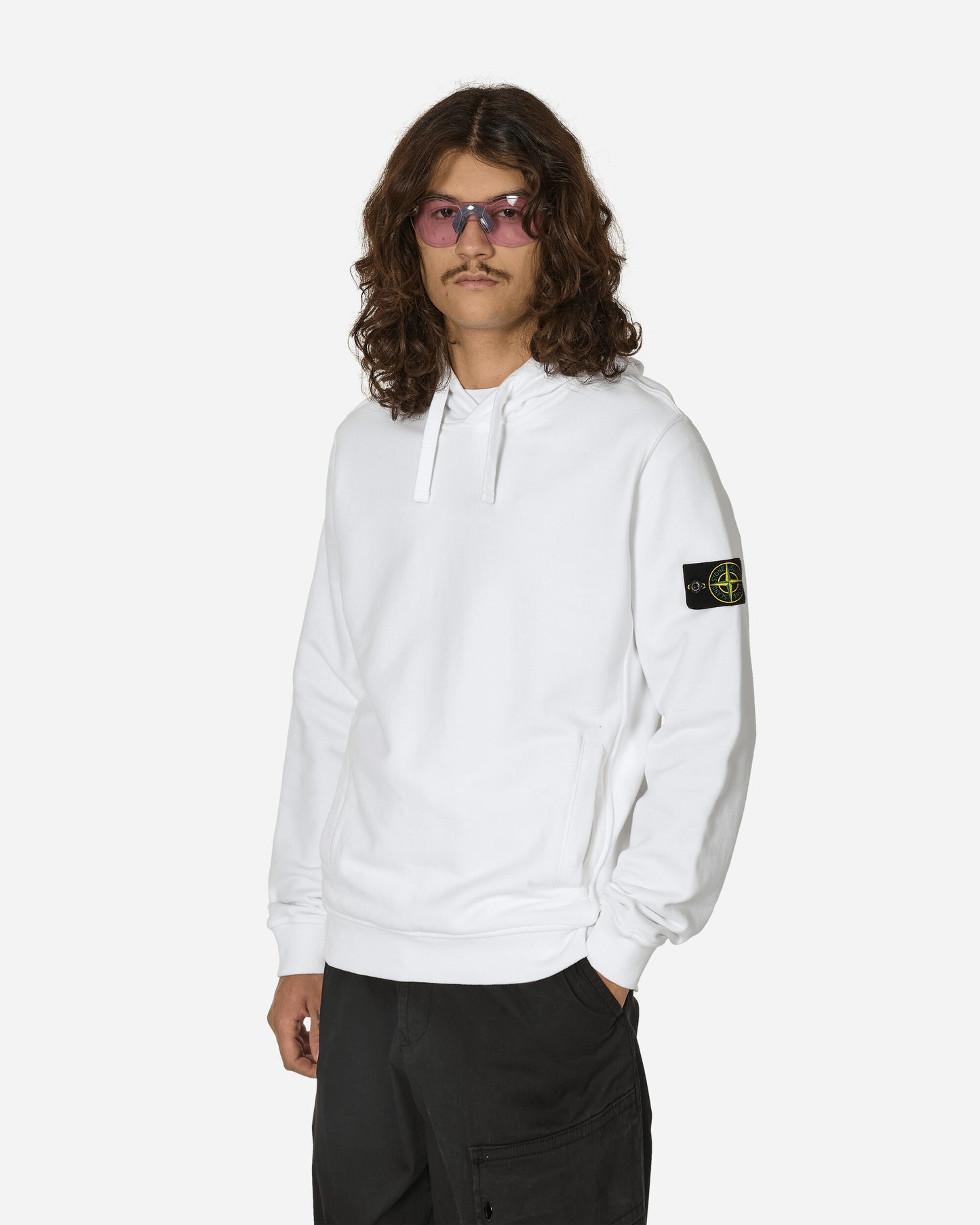 Stone Island Hoodie White Sweatshirts Hoodies 811560820 V0001