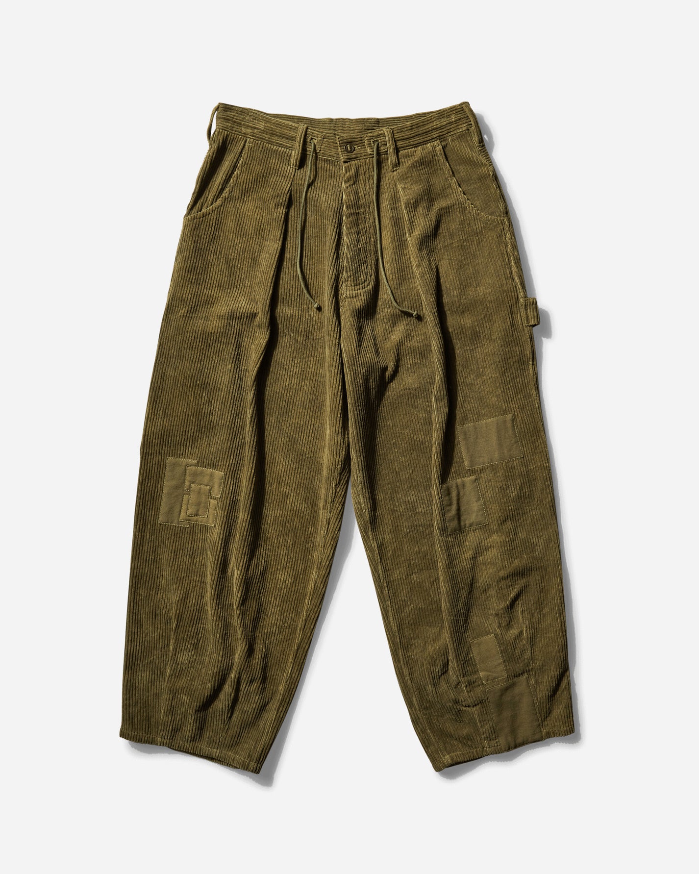 Story mfg. Lush Carpenter Pants Olive Scarecrow Cord Pants Casual SAW24TRLUCCOR OLI