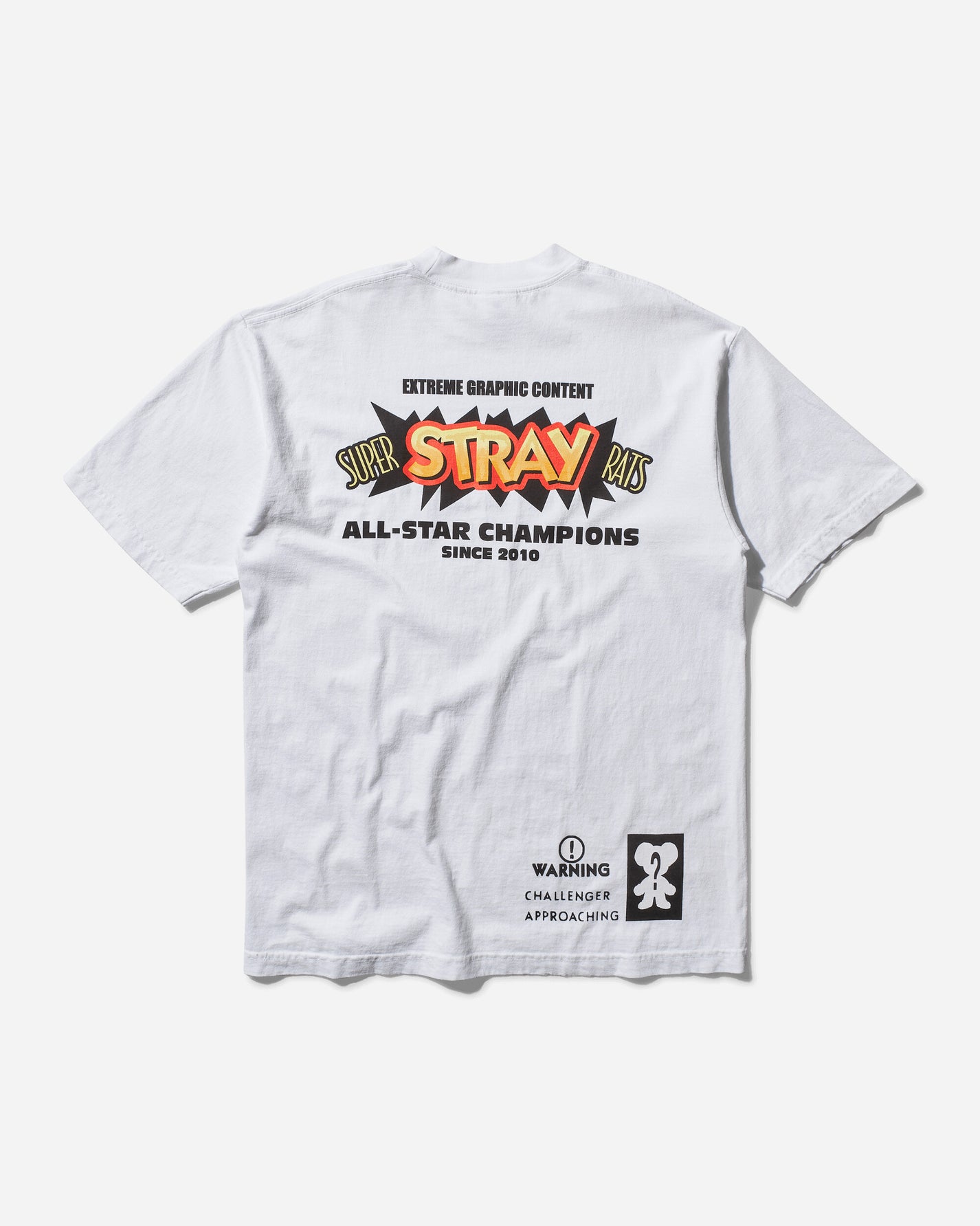 Stray Rats Super Stray Rats Tee White T-Shirts Shortsleeve SRT1227 WHITE