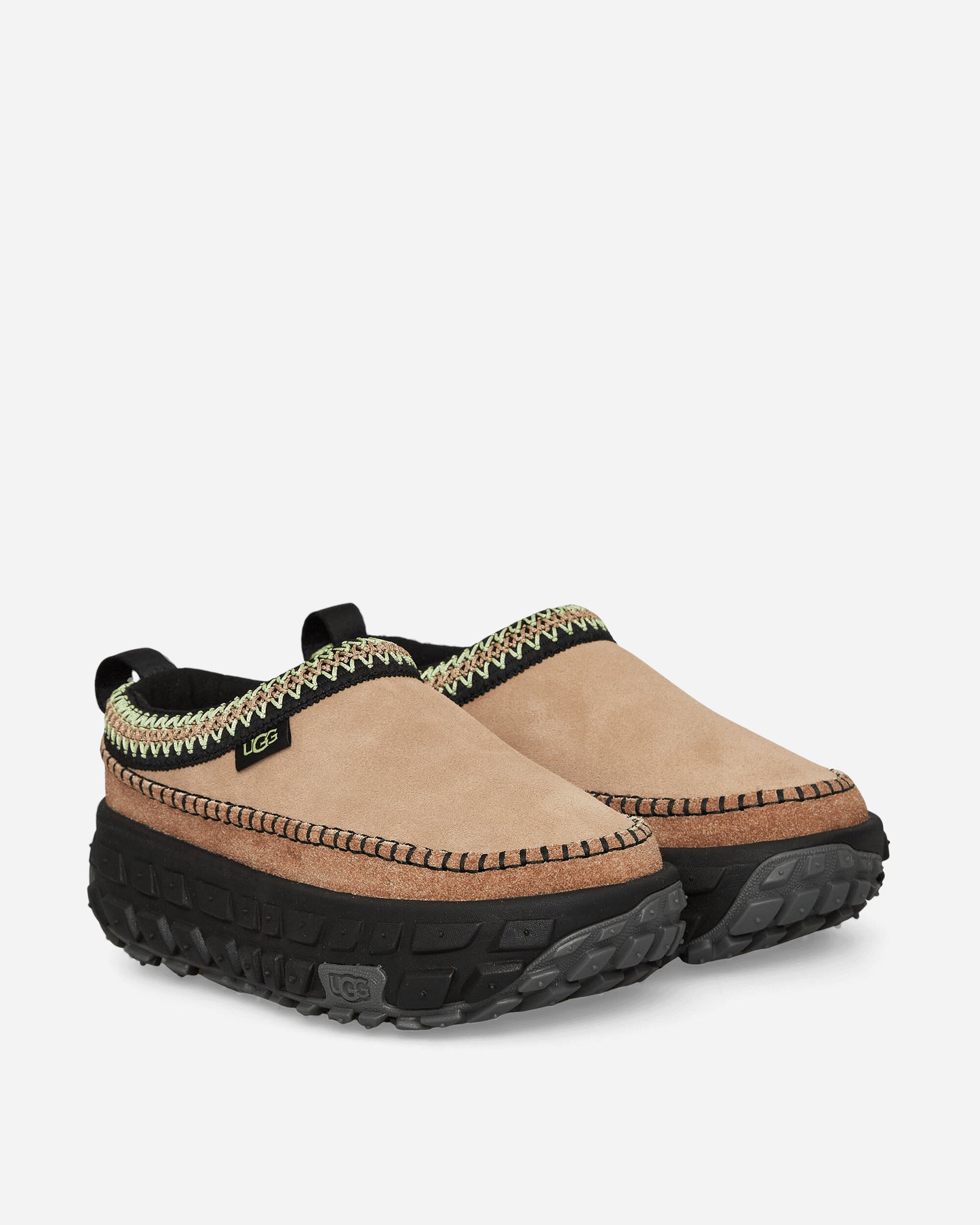 UGG Venture Daze Sand/Black Classic Shoes Sandals and Mules 1154530 SNDB