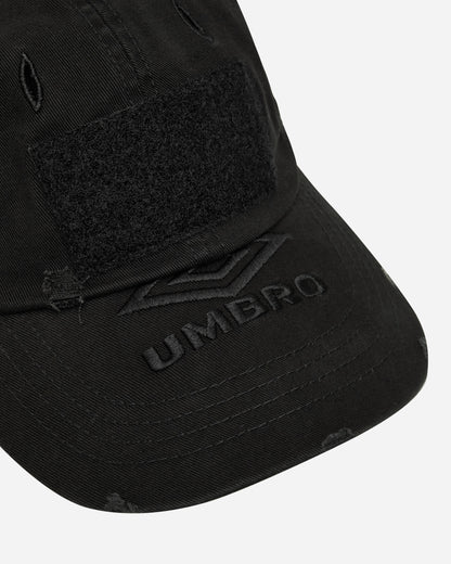 Umbro Tactical Cap Washed Black Hats Caps UBMW222FA11 BLK0020