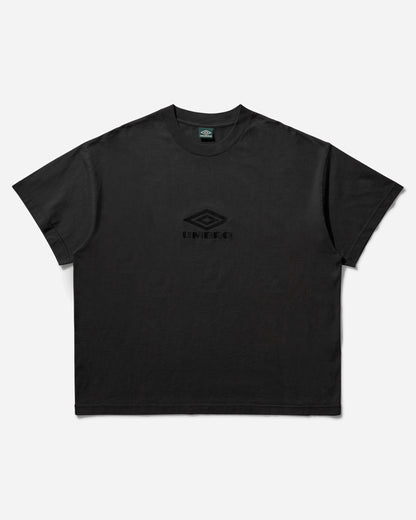 Umbro Og Logo T Shirt Washed Black T-Shirts Top UBMW0238JY55 BLK0020