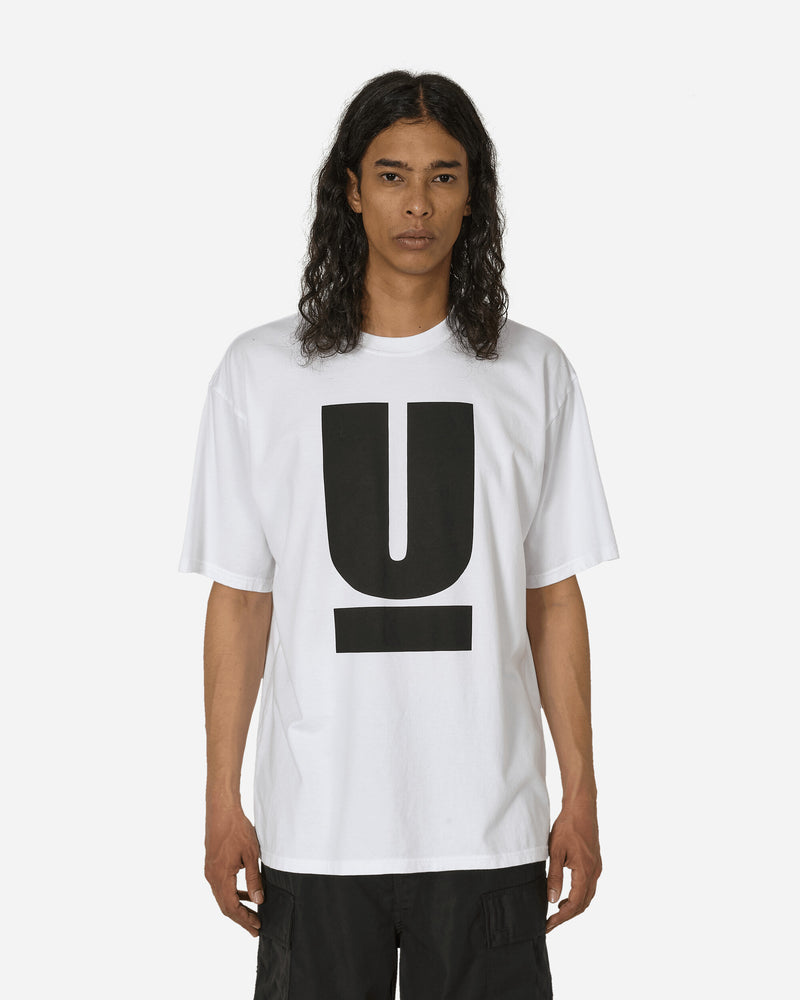 Undercover U Signature T-Shirt White T-Shirts Shortsleeve UB0D3801 1