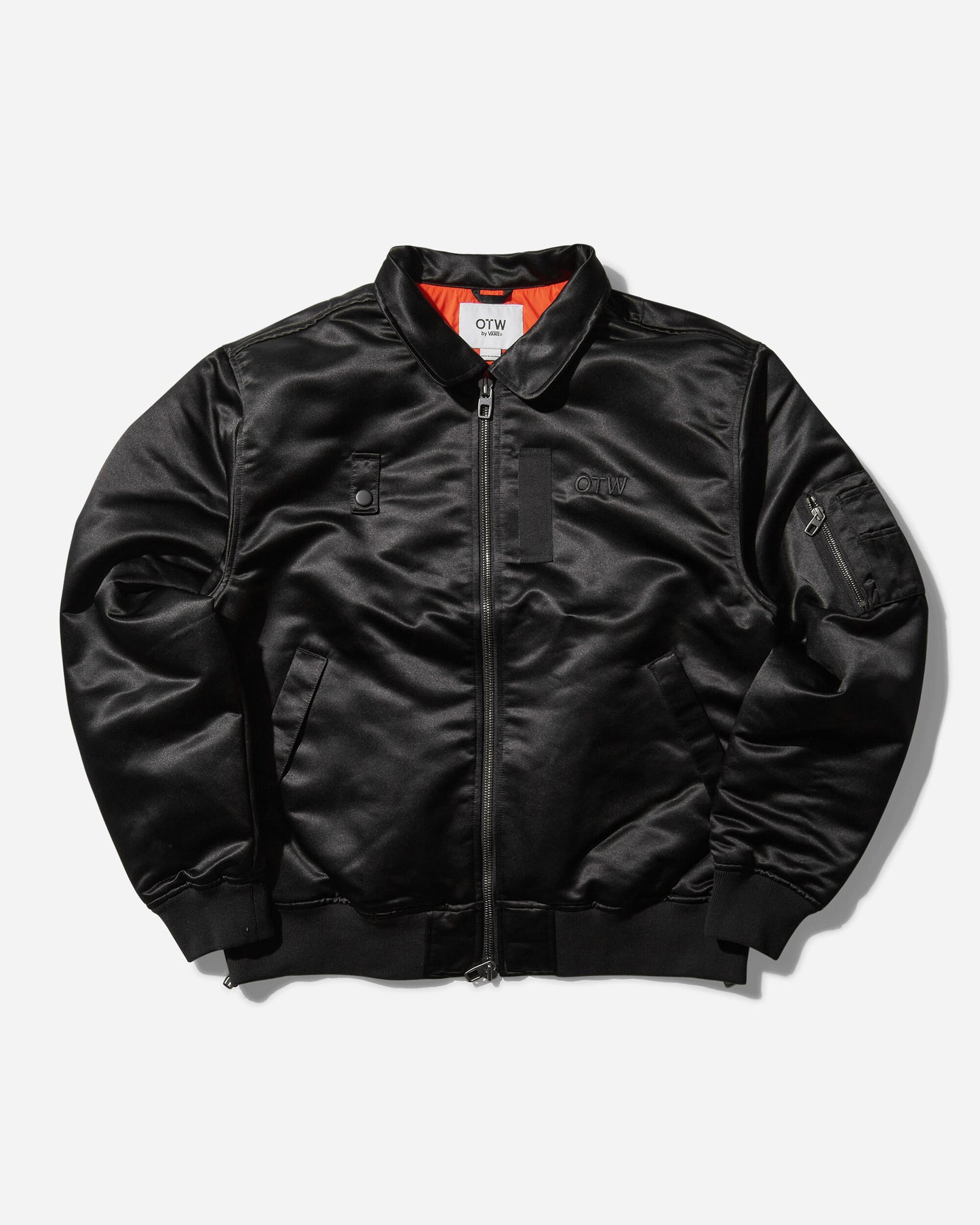 Vans Otw Bomber Jacket Black Coats and Jackets Bomber Jackets VN000HKZBLK1