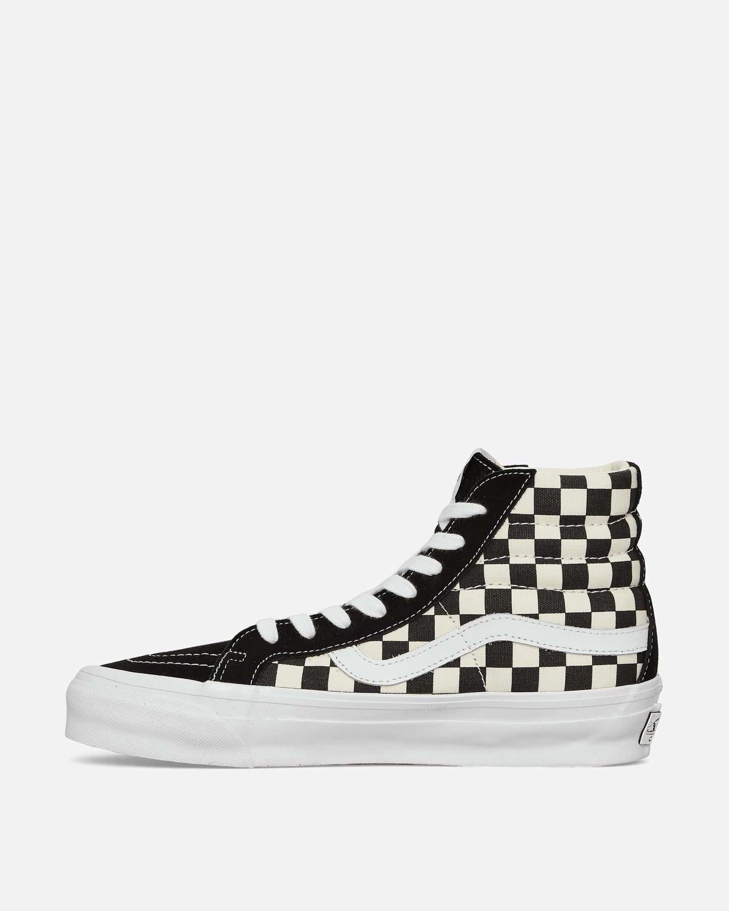 Vans Slip-On Reissue 98 Checkerboard Black/Off White Sneakers High VN000CR02BO1
